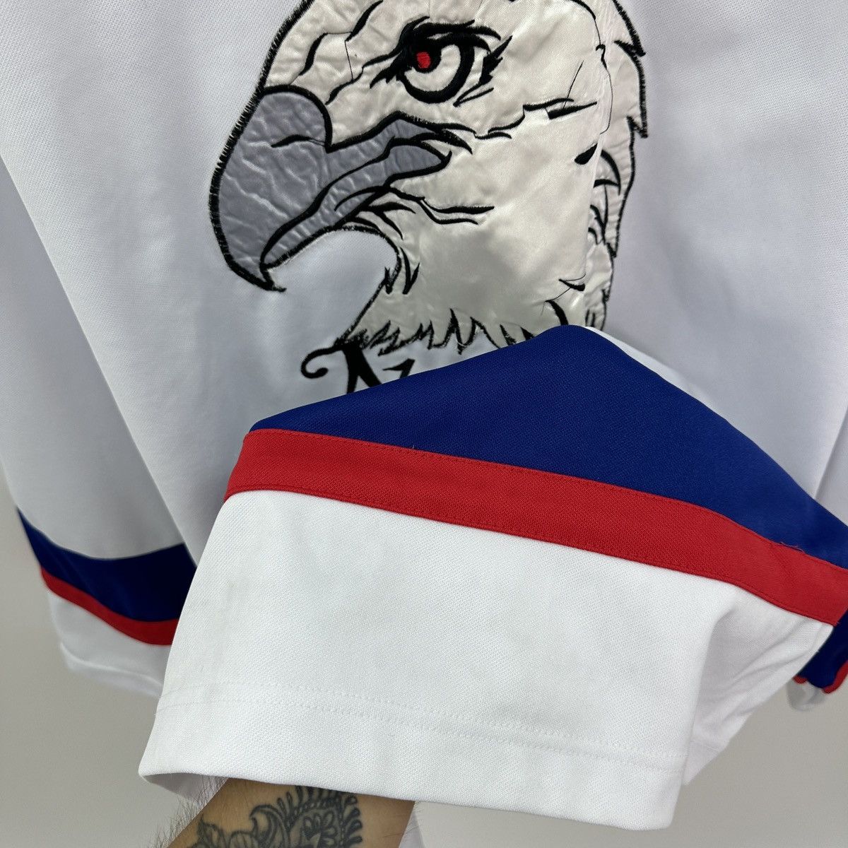 Southpole Vintage 90s Southpole New York Eagle Embroidered jersey y2k Size US XL / EU 56 / 4 - 7 Thumbnail
