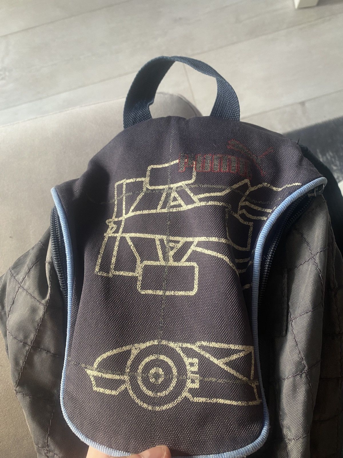 Puma Puma rare f1 racing vintage small backpack Size ONE SIZE - 5 Thumbnail