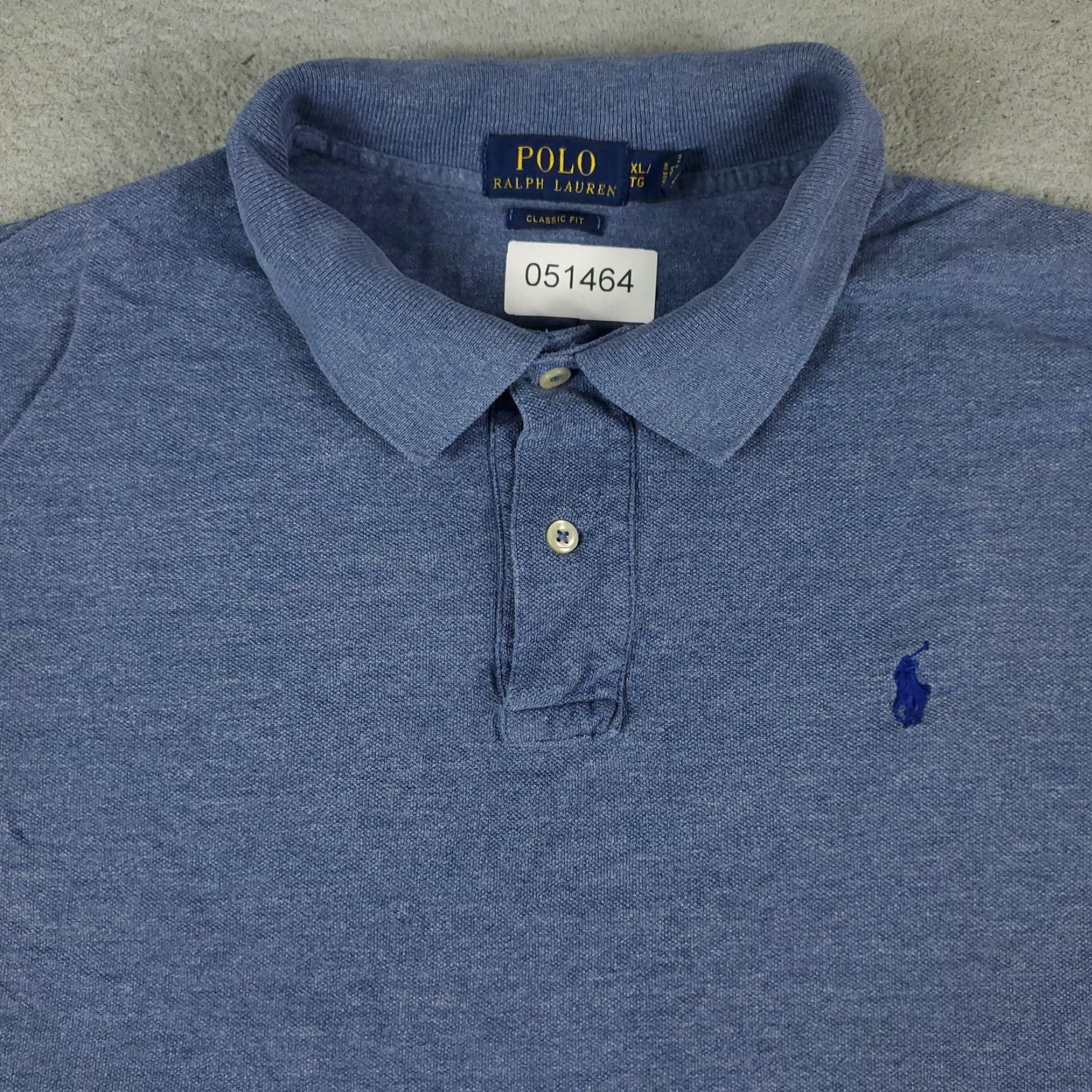 Ralph Lauren Ralph Lauren Polo Shirt Mens XL Blue Pony Casual Short Sleeve Shirt Regular Fit Color-Blocked 90s Preppy Mens Size US XL / EU 56 / 4 - 2 Thumbnail