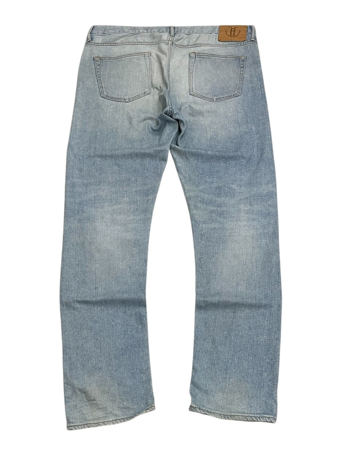 Japan Blue × Japanese Brand Japan Blue Stretch Denim Knotwood Bug Indigo Distress Design Size US 34 / EU 50 - 2 Thumbnail