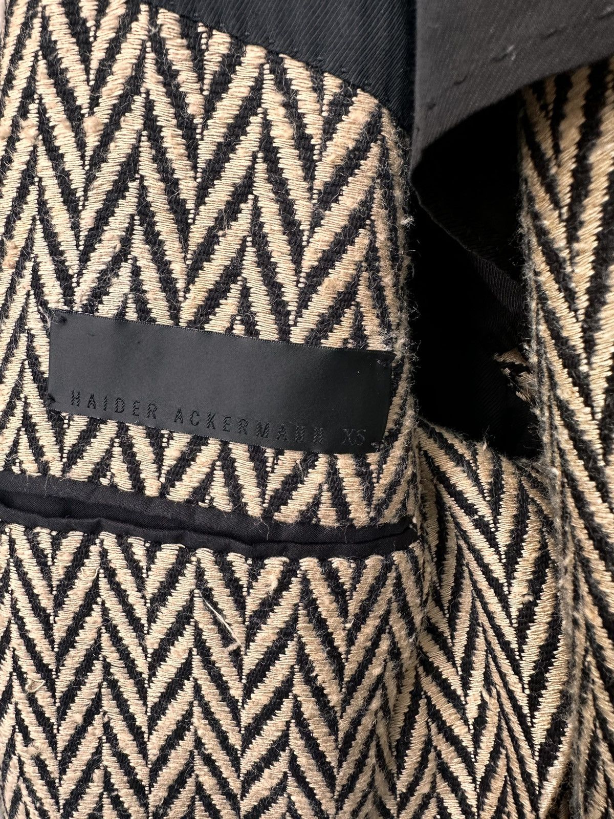 Haider Ackermann FW14 “MONTALTO” JACQUARD BLAZER Size 44L - 7 Thumbnail