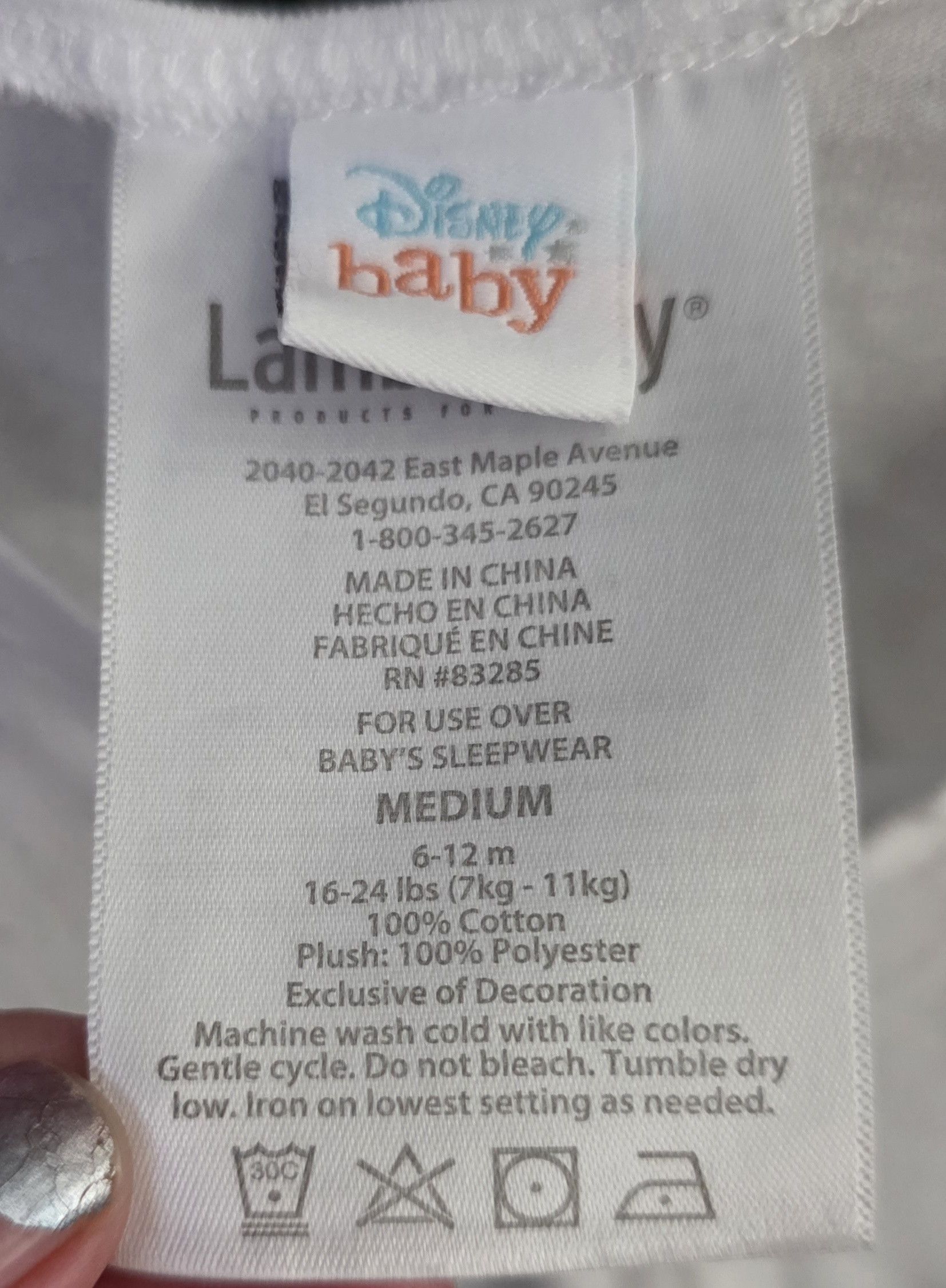 Disney NWOT Lambs & Ivy Winnie The Pooh Blanket M 6-12 Mo Disney Size ONE SIZE - 3 Thumbnail