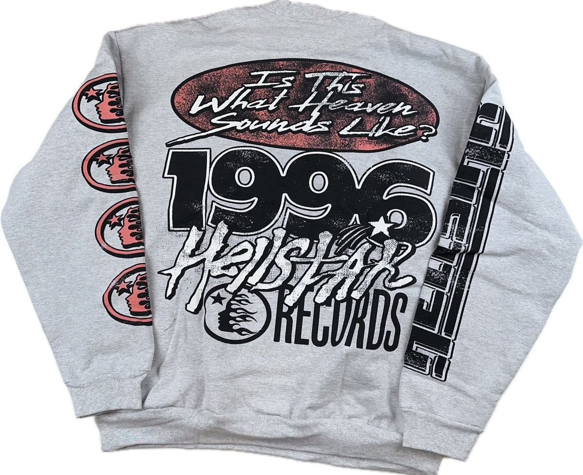 HELLSTAR Hellstar Overseas Collection Records Crewneck Size US XXL / EU 58 / 5 - 3 Thumbnail