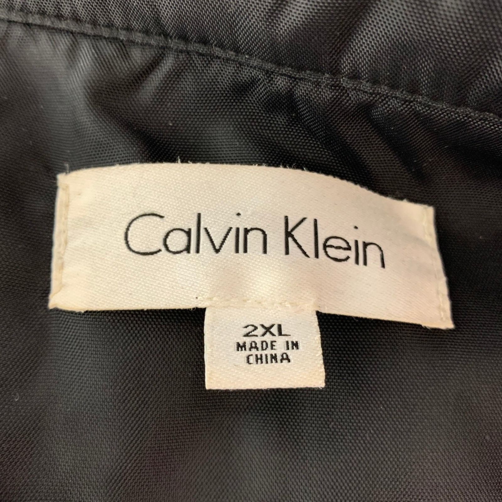 Calvin Klein CALVIN KLEIN Size XXL Black Polyester Multi-Pockets Jacket Size US XXL / EU 58 / 5 - 5 Thumbnail