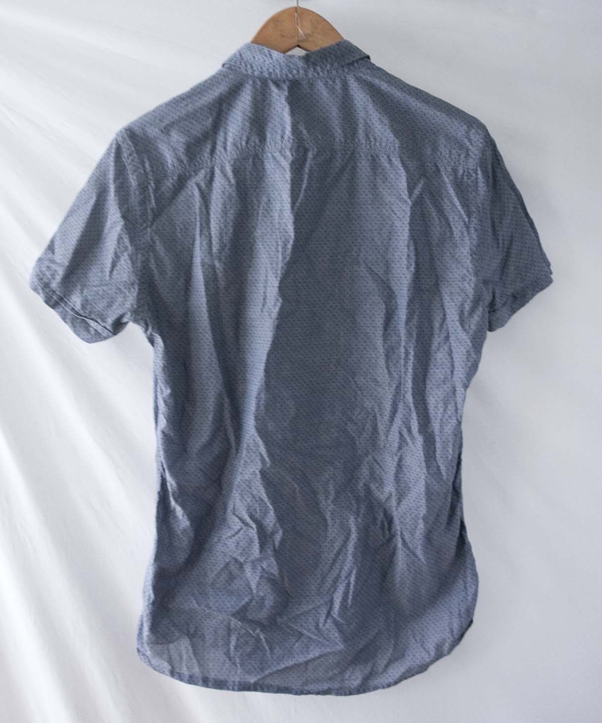 Diesel Diesel Shirt Short Sleeve Size S Cotton Dark Blue Size US S / EU 44-46 / 1 - 4 Thumbnail