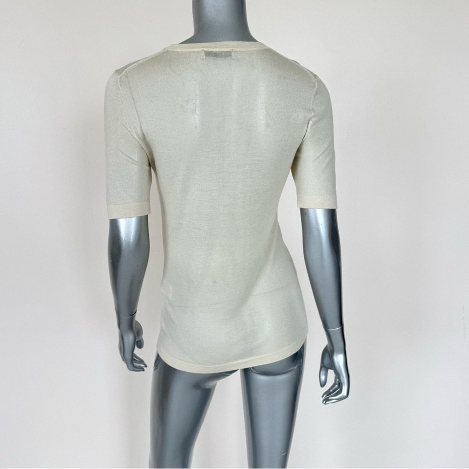Gabriela Hearst Gabriela Hearst women cashmere/silk beige top size S 580$ Size S / US 4 / IT 40 - 2 Thumbnail