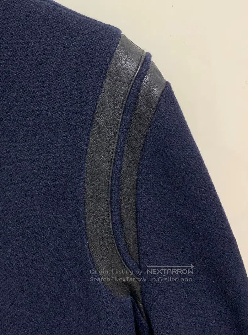 Saint Laurent Paris Saint Laurent Paris Original Deep Blue Wool Patchwork Base Size US L / EU 52-54 / 3 - 5 Thumbnail