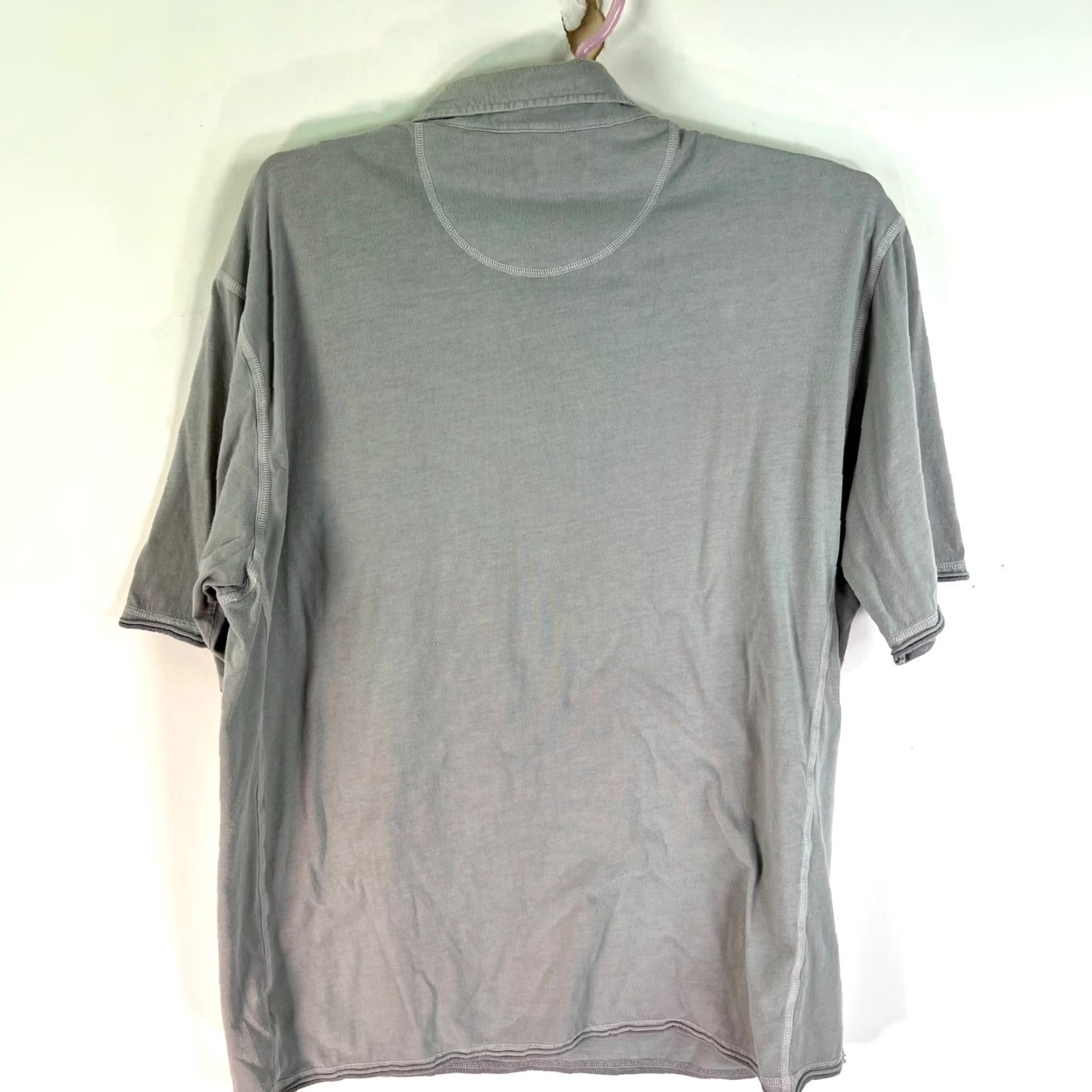 Nat Nast VINTAGE Nat Nast Men's Polo Shirt Golf Activewear Casual Travel Size Large Gray Size US L / EU 52-54 / 3 - 6 Thumbnail