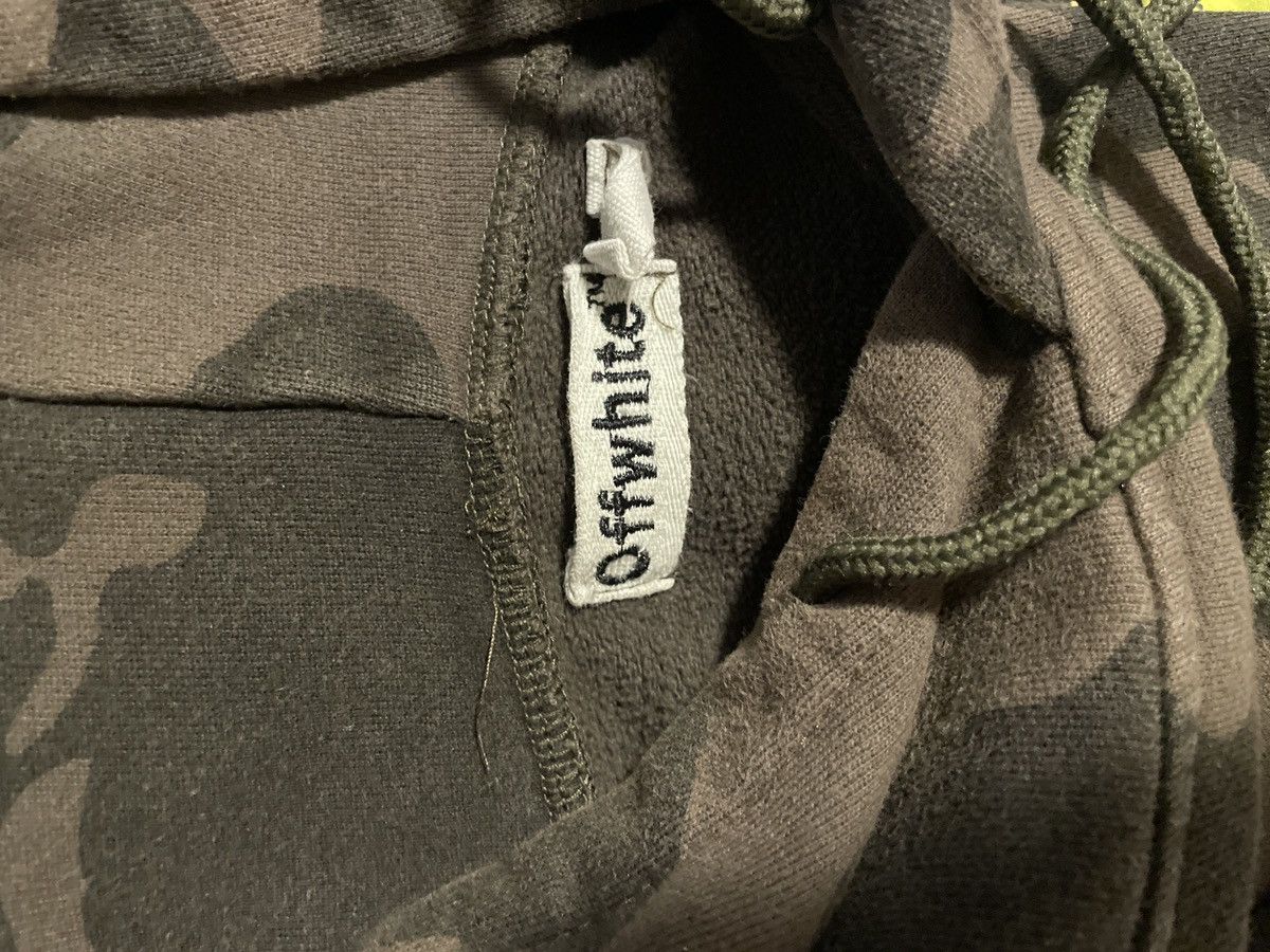 Off-White Off-White “firetape” camo hoodie Size US M / EU 48-50 / 2 - 5 Thumbnail