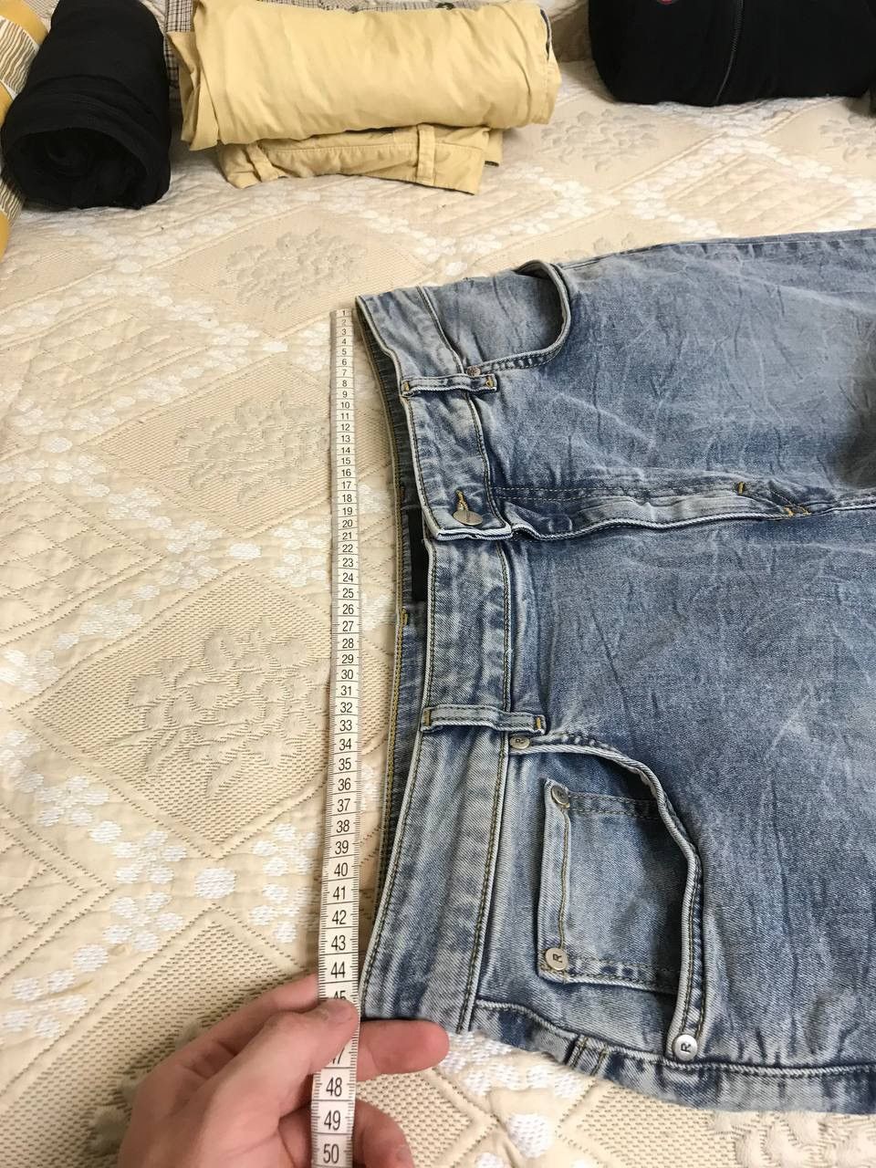 Represent Clo. 🔥 Represent Baggy Denim Pants Blue Jeans Trousers Size US 36 / EU 52 - 10 Thumbnail