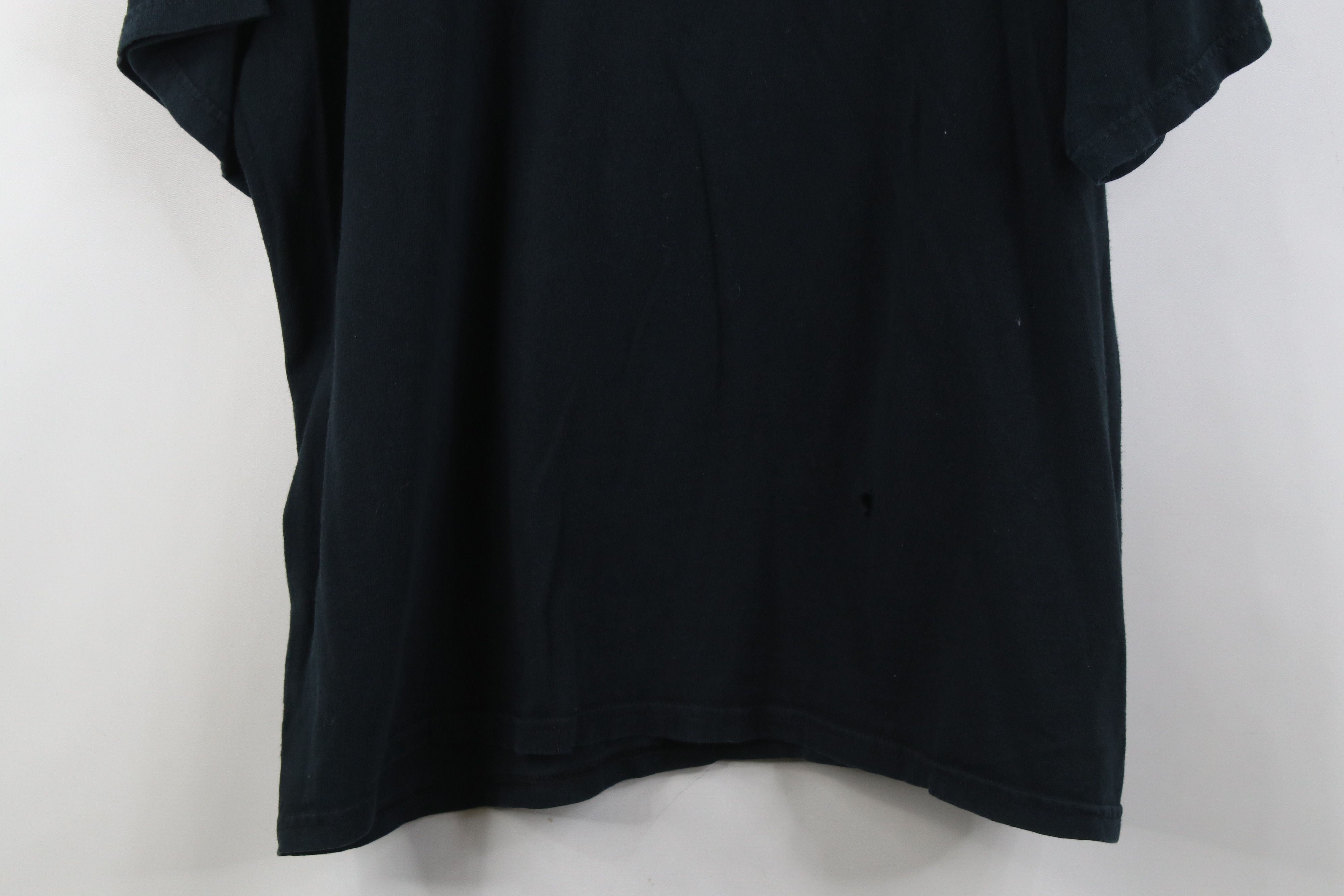 Vintage Vintage 90s Y2K Streetwear Blank Short Sleeve T-Shirt Black Size US XL / EU 56 / 4 - 16 Thumbnail