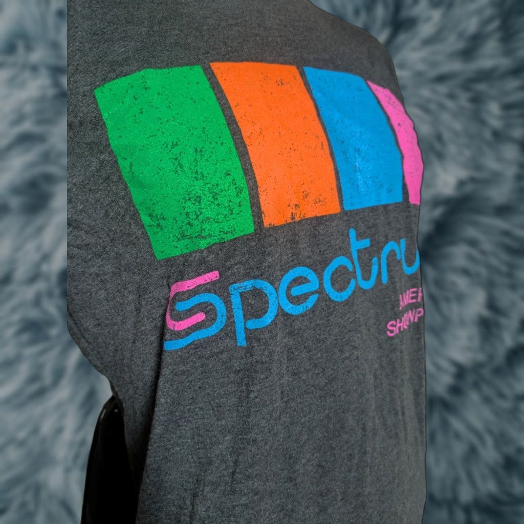 Vintage VINTAGE Philadelphia Spectrum T Shirt Large Graphic Tee Men Gray Cotton Blend Logo 60s 70s 80s 90s Retro Sports Arena Flyer Showplace Size US L / EU 52-54 / 3 - 1 Thumbnail