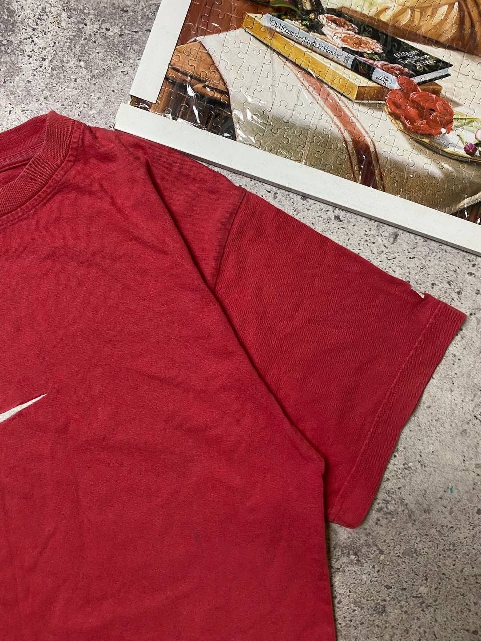 Nike × Vintage Vintage 1998 Nike FC Vaduz T-Shirt Embroidered Swoosh Logo Size US L / EU 52-54 / 3 - 2 Thumbnail