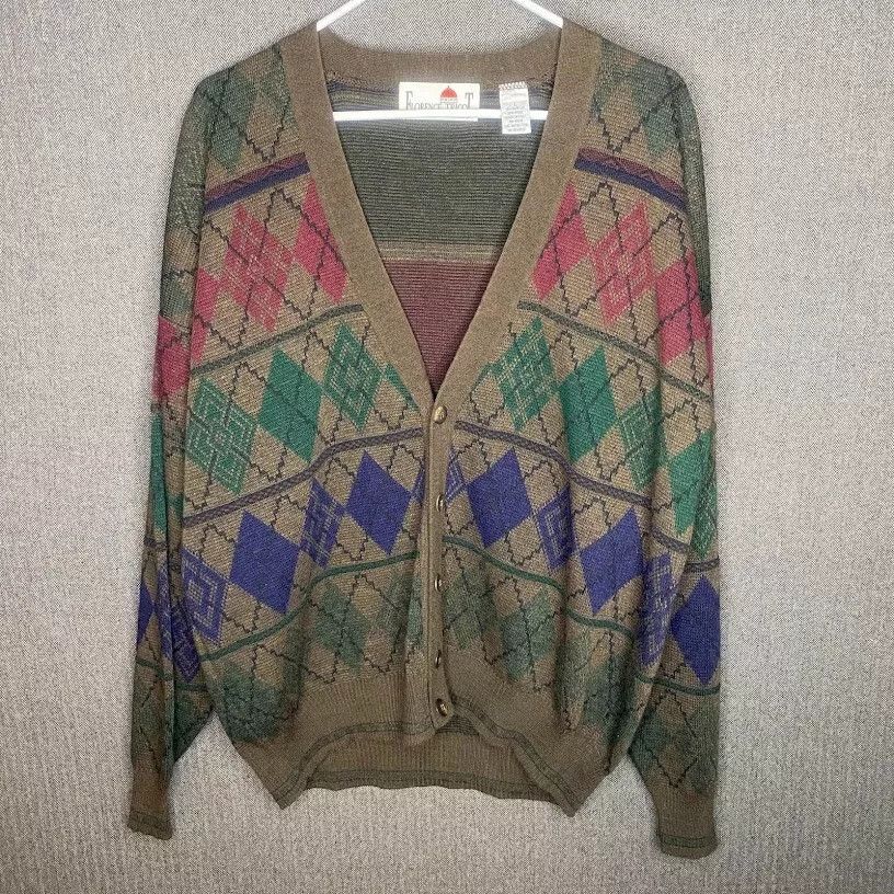 Vintage Florence Tricot Sweater authentic Mens Large