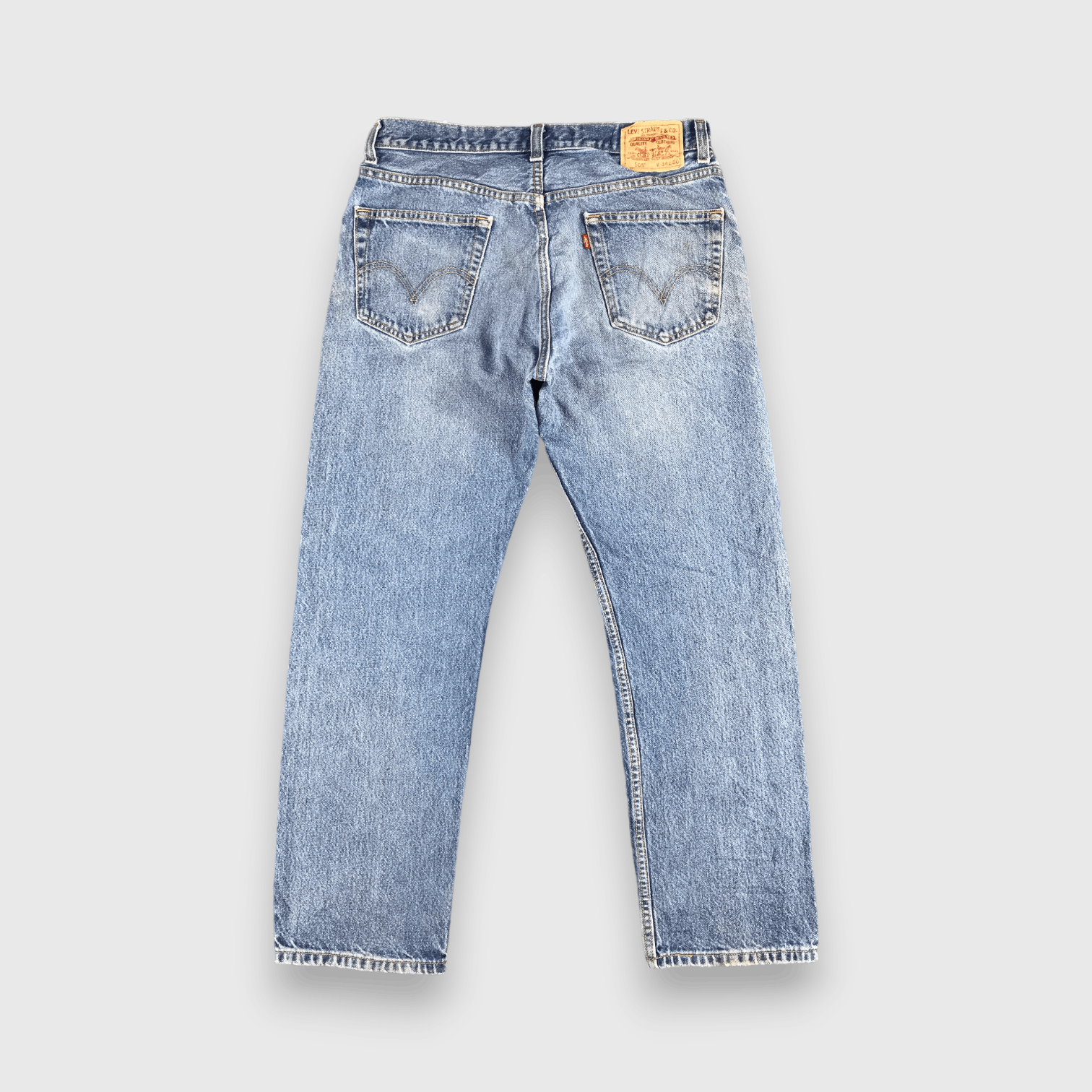 Levi's Vintage Blue Wash Levis 505 Jeans-J2069 Size US 34 / EU 50 - 2 Thumbnail