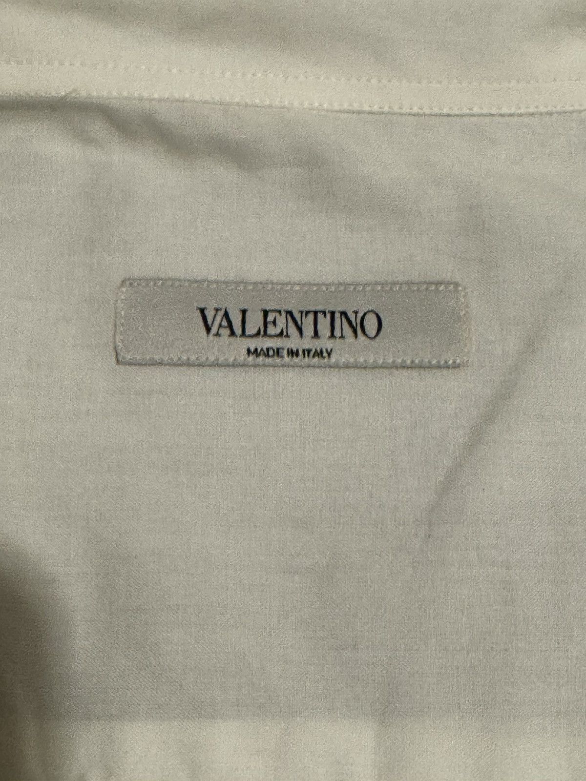 Valentino Valentino Dress Shirt Size US M / EU 48-50 / 2 - 2 Thumbnail