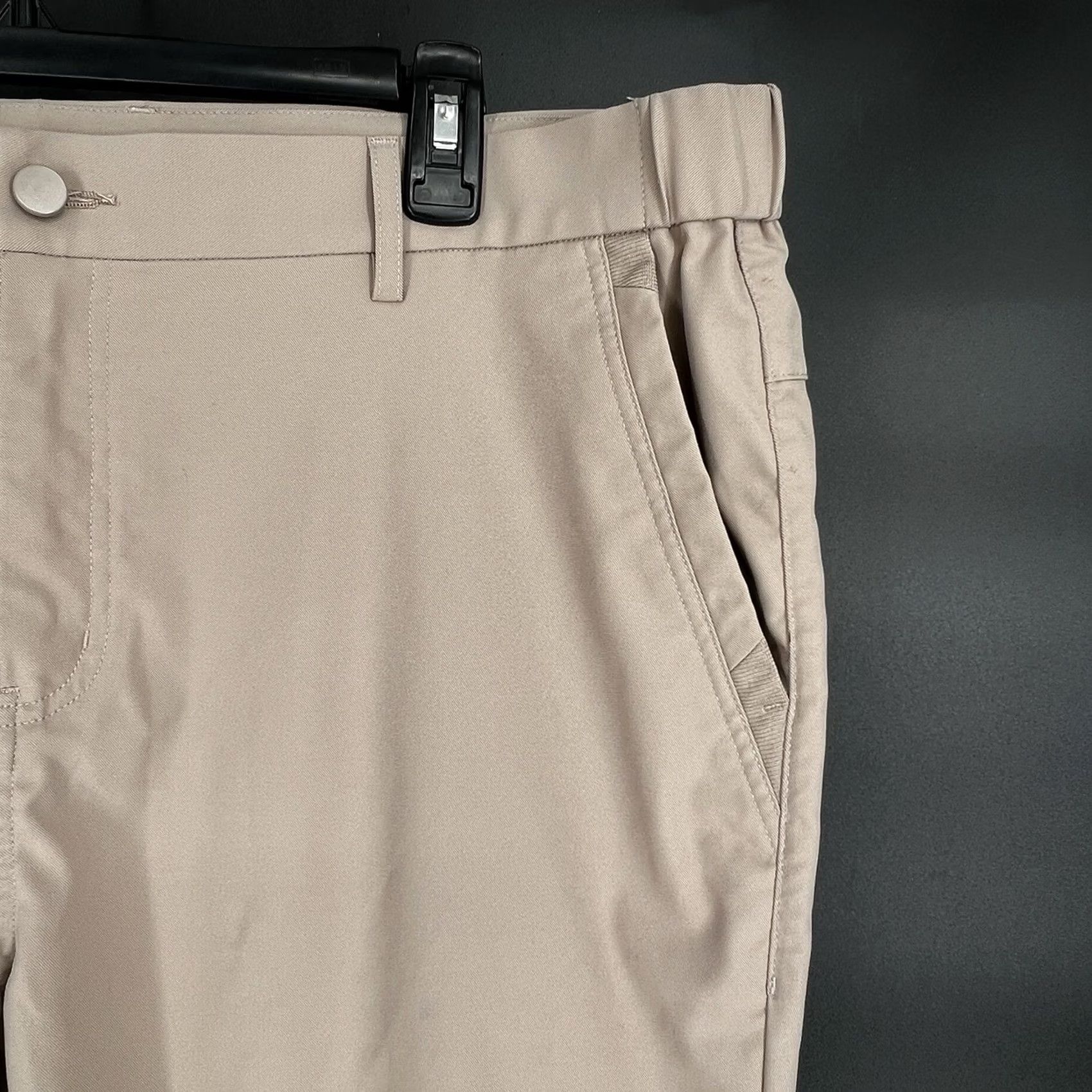 Vintage Jack Archer Pants Mens 38x31 Oak Khaki Slim Fit Golf Chino Performance Size US 38 / EU 54 - 4 Thumbnail