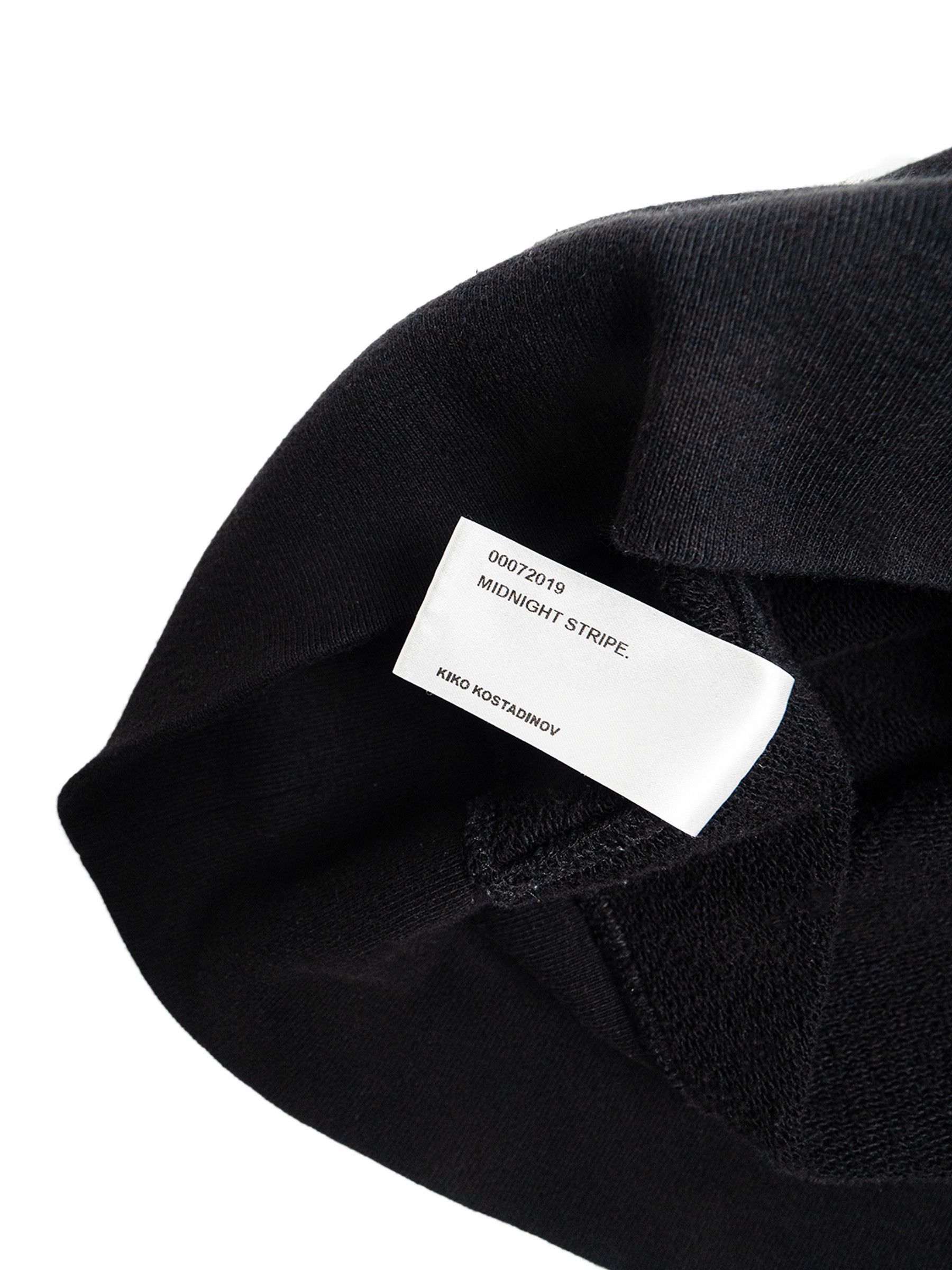 Kiko Kostadinov 00072019 Midnight Stripe Oversized Hoodie Size US S / EU 44-46 / 1 - 8 Thumbnail