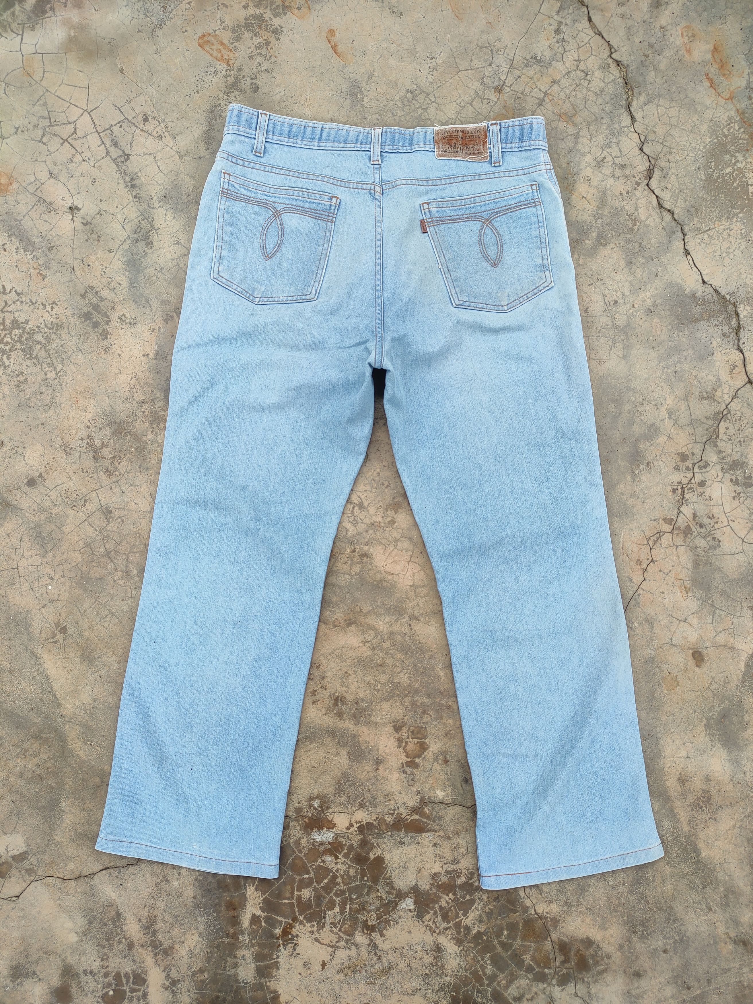 Jean × Levi's × Vintage VINTAGE LEVI'S FADED BLUE JEANS DENIM PANTS Size US 36 / EU 52 - 10 Thumbnail