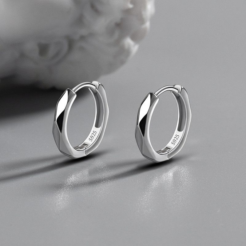 Jewelry New Trend Earrings One Pairs Chrome Jewelry Size ONE SIZE - 2 Thumbnail