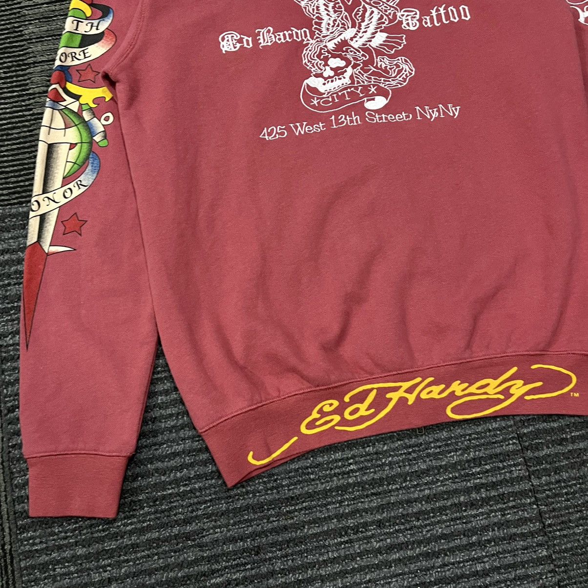 Ed Hardy Ed Hardy Tatoo Zip Hoodie Size US M / EU 48-50 / 2 - 10 Thumbnail