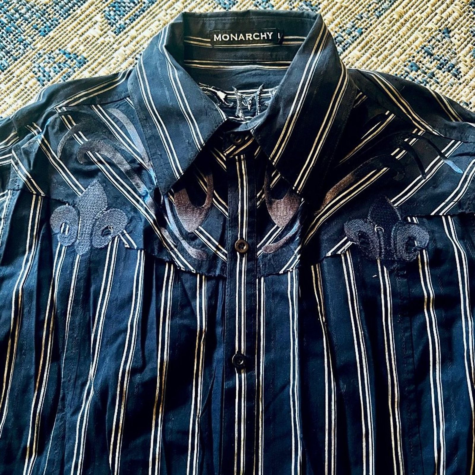 Monarchy MONARCHY 🏷️ Long Sleeve Size US L / EU 52-54 / 3 - 1 Thumbnail