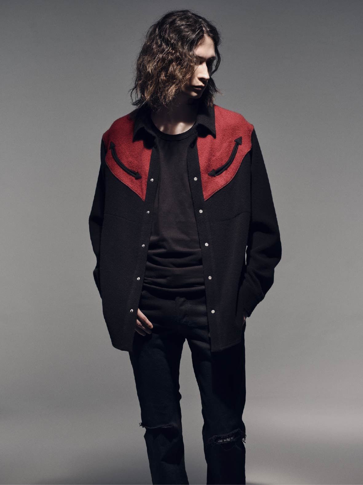 God's True Cashmere 🔥🔥 Yohji Yamamoto x God’s True Cashmere Western Shirt Size US XL / EU 56 / 4 - 10 Thumbnail