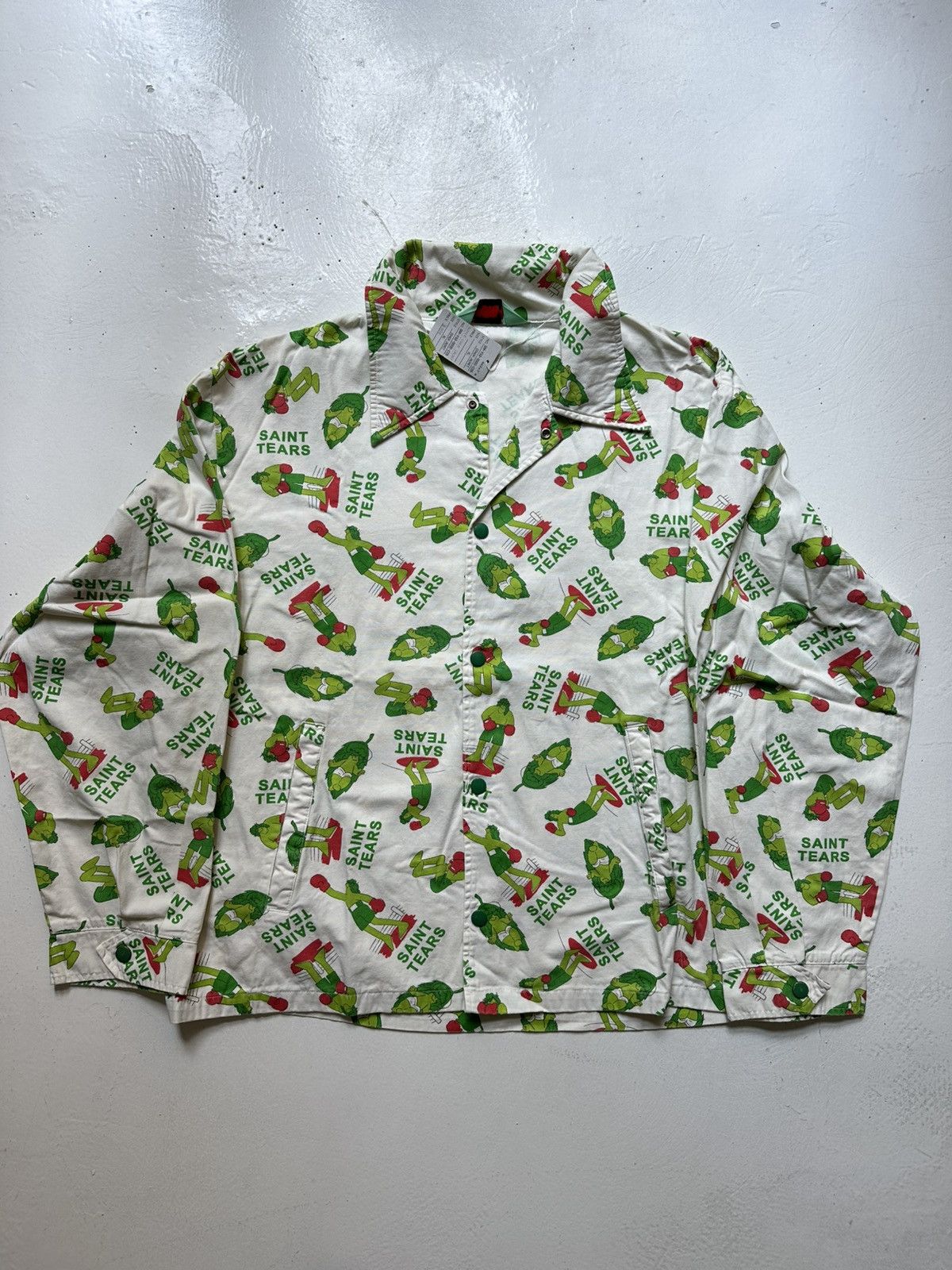 Saint Michael Saint Michael denim tears boxer coach jacket Size US XL / EU 56 / 4 - 1 Thumbnail