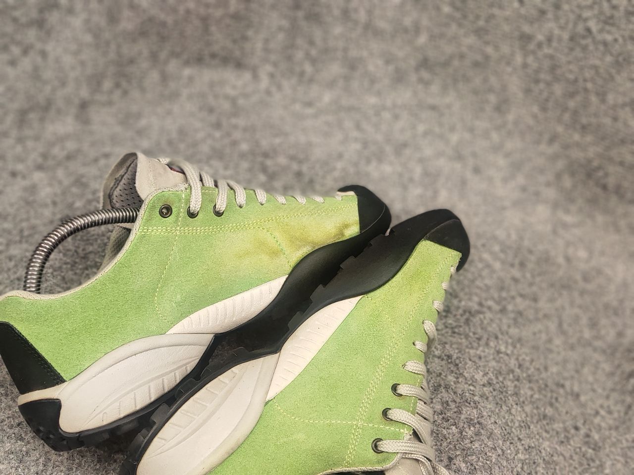 Vibram Scarpa Mojito Sneaker Green Lace Up Leather Walking Shoes Size US 6 / EU 39 - 17 Thumbnail