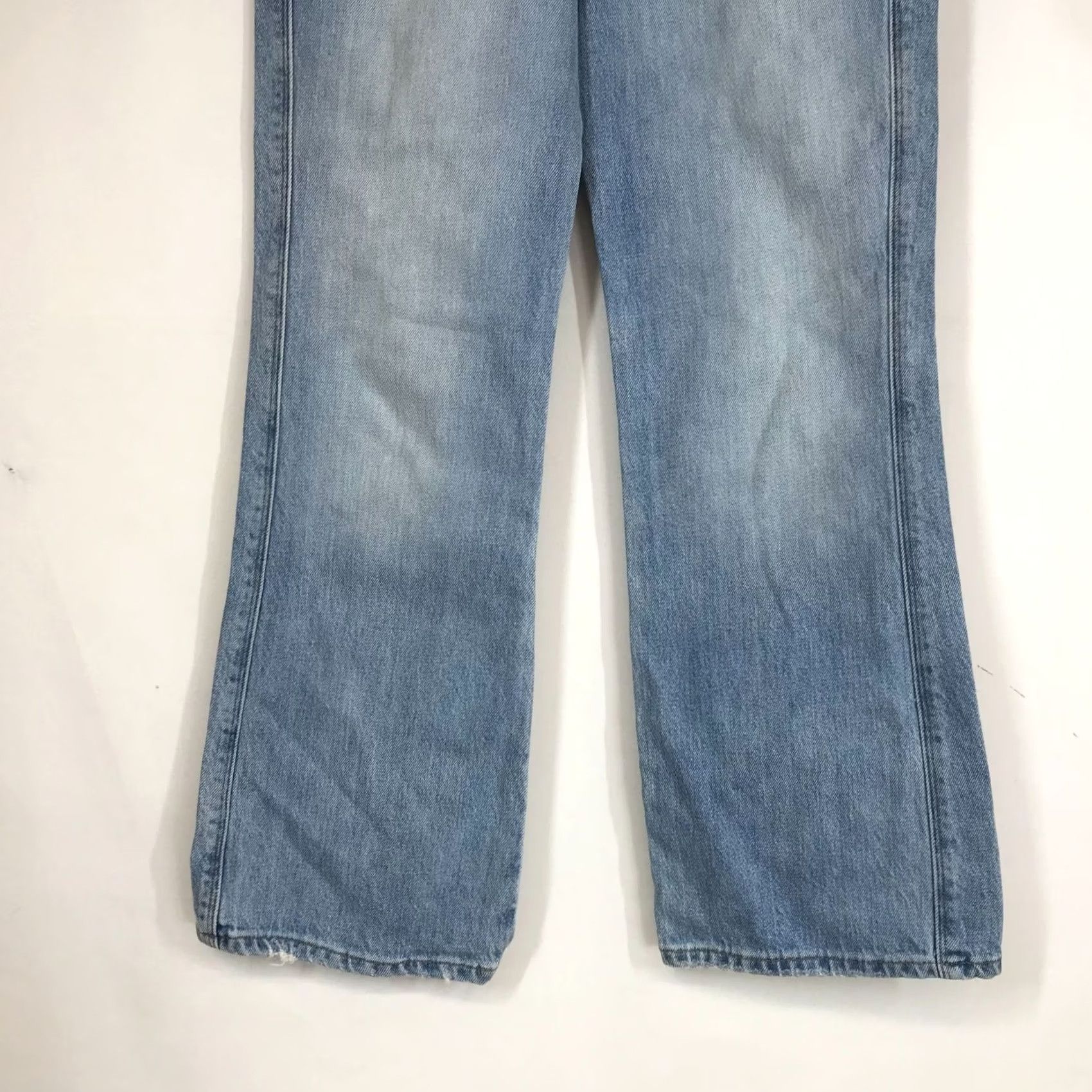 Frame FRAME WOMEN'S JEANS BOOTCUT 24 BLUE DENIM ELENDA Le SYLVIE KICK FIT INDIGO Size 42" / US 20 - 3 Thumbnail