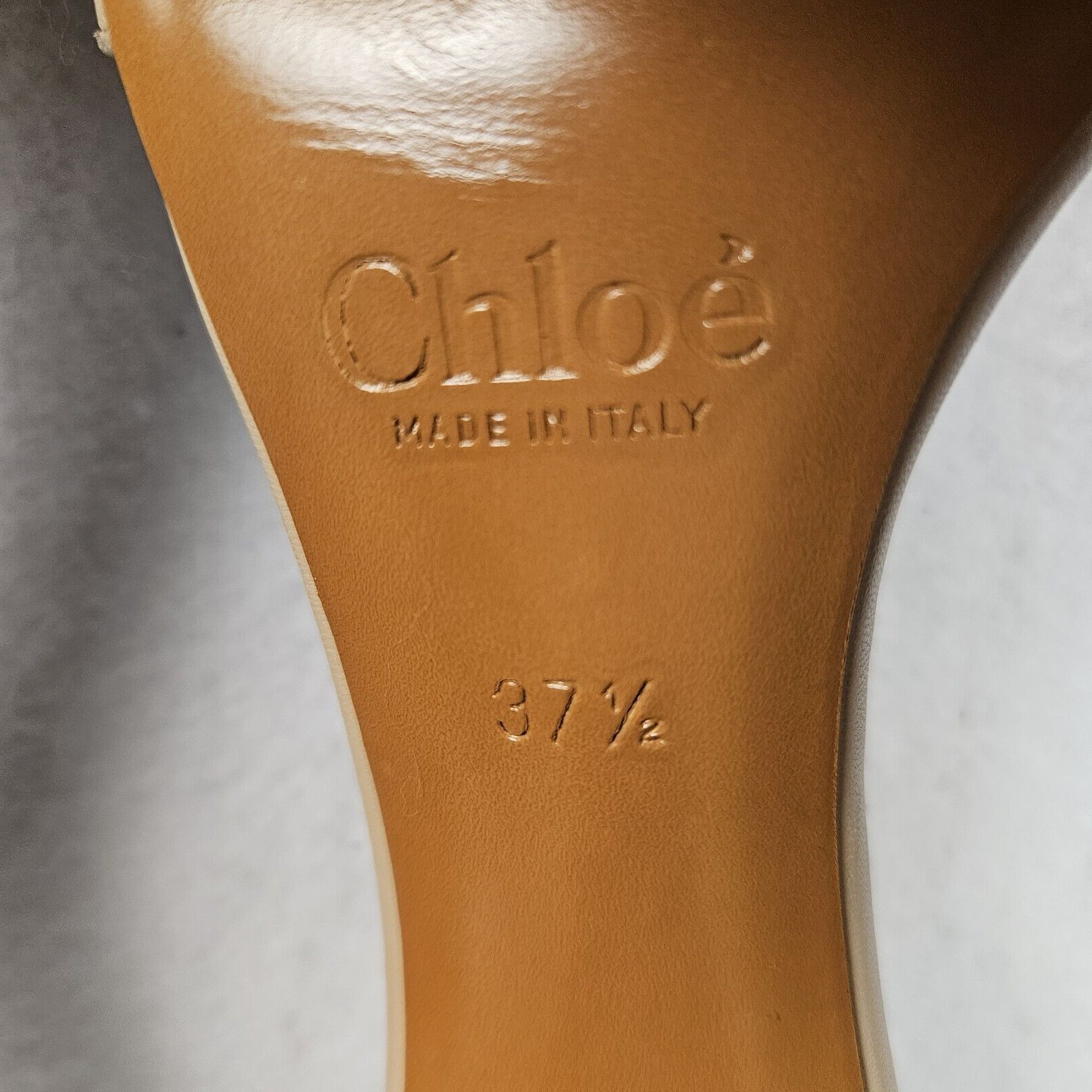 Chloe Chloe Gala Sandals Block Heels Open Toe Ankle Strap Leather Size US 6.5 / IT 36.5 - 17 Thumbnail
