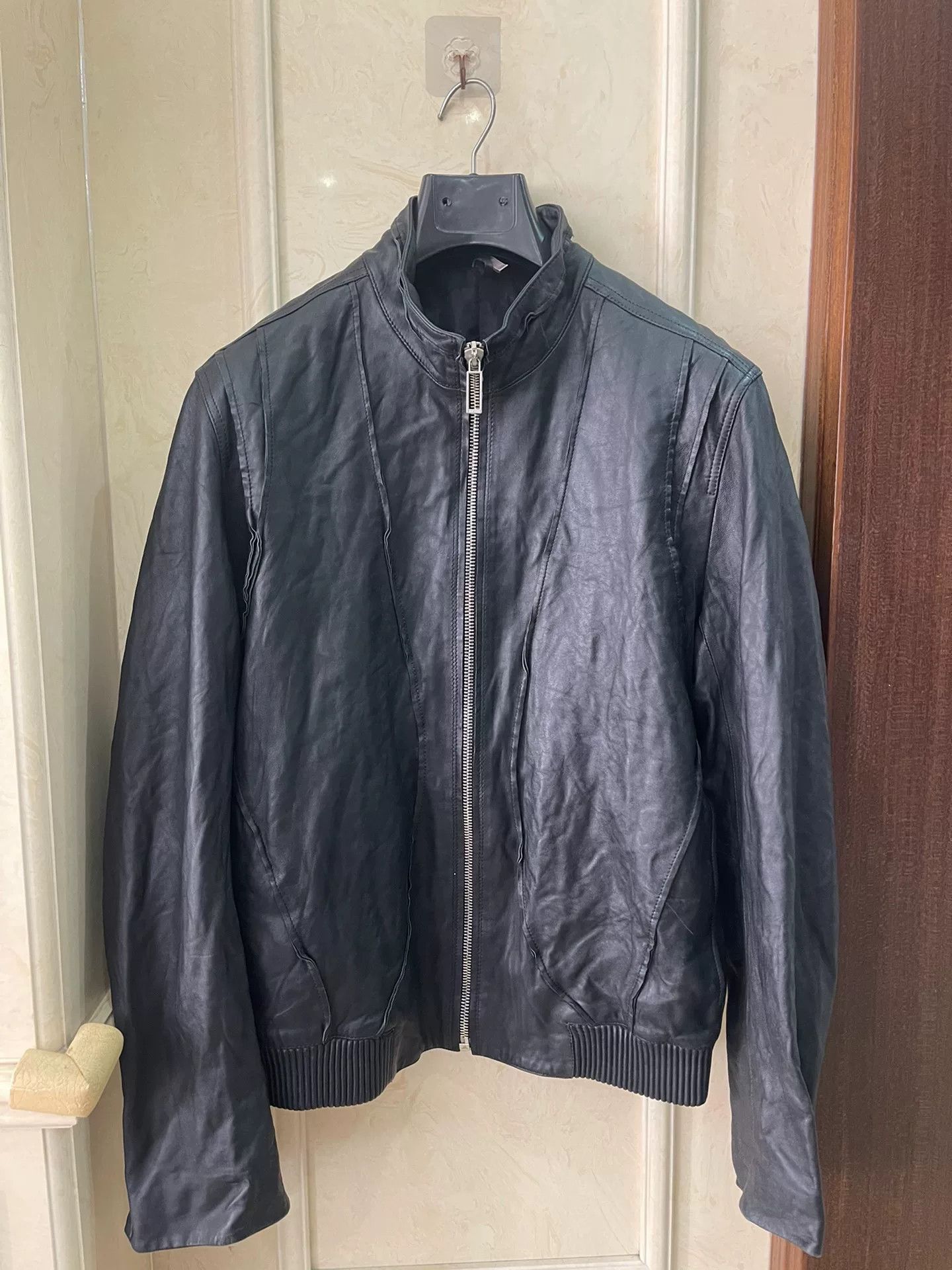 Dior Dior Men's Leather Jacket Size US L / EU 52-54 / 3 - 1 Thumbnail