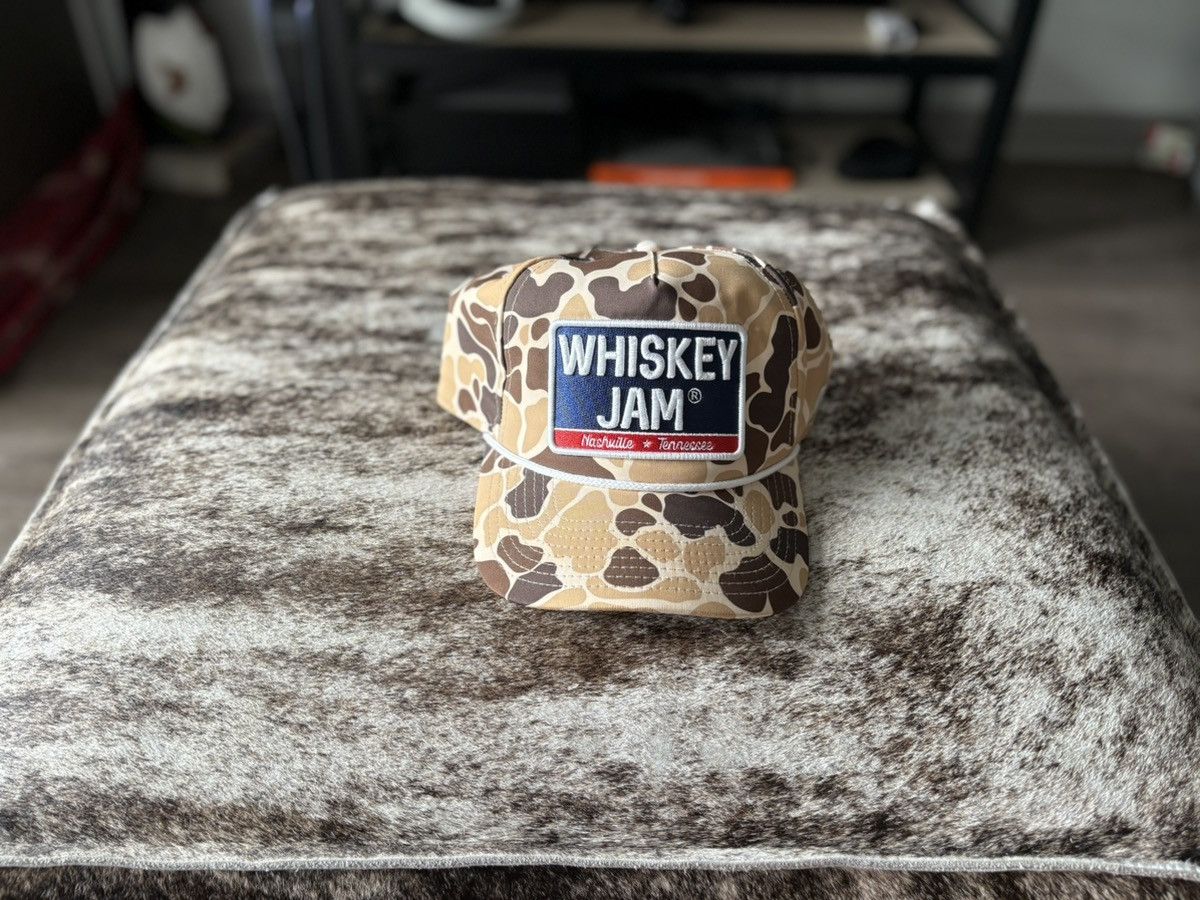 Vintage Whiskey Jam Retro Camo Hat Size ONE SIZE - 1 Thumbnail
