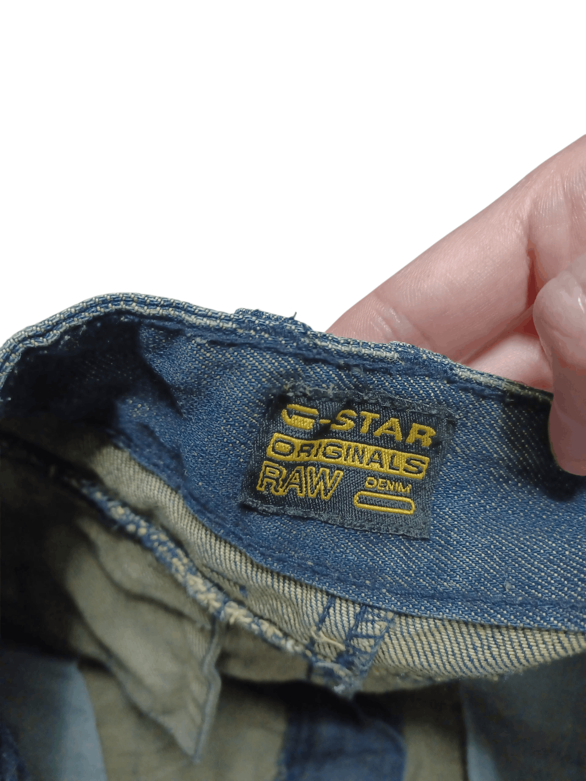 G-Star G STAR RAW 96 AVANT GARDE STREETWEAR VINTAGE DENIM SHORTS Size US 32 / EU 48 - 4 Thumbnail
