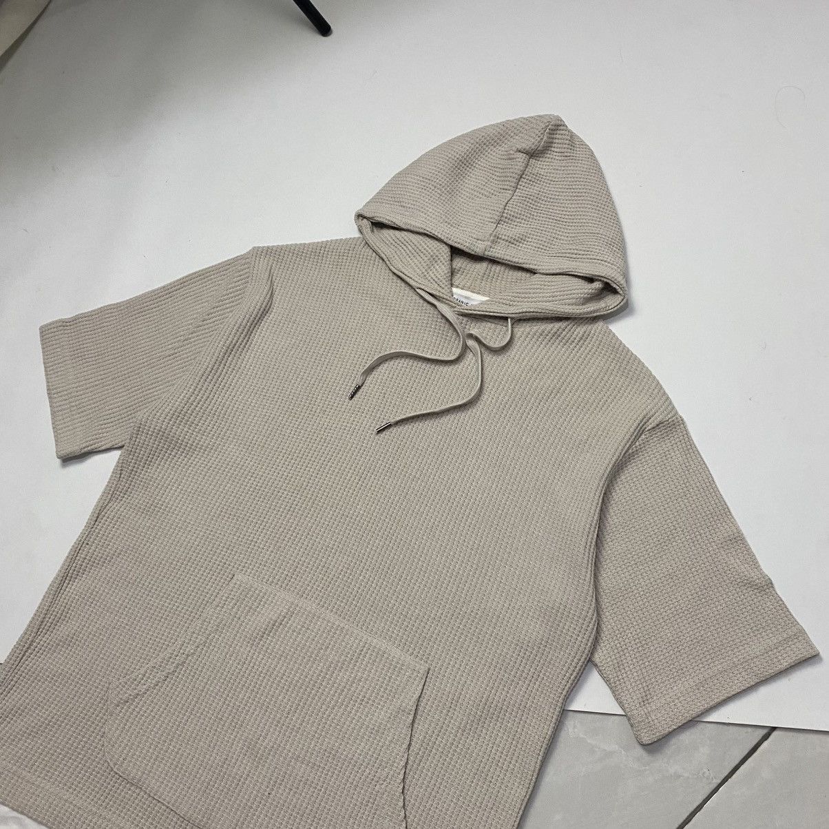 Ciaopanic × Designer 2000s ciaopanic - waffle material short sleeve hoodie outer Size US M / EU 48-50 / 2 - 6 Thumbnail