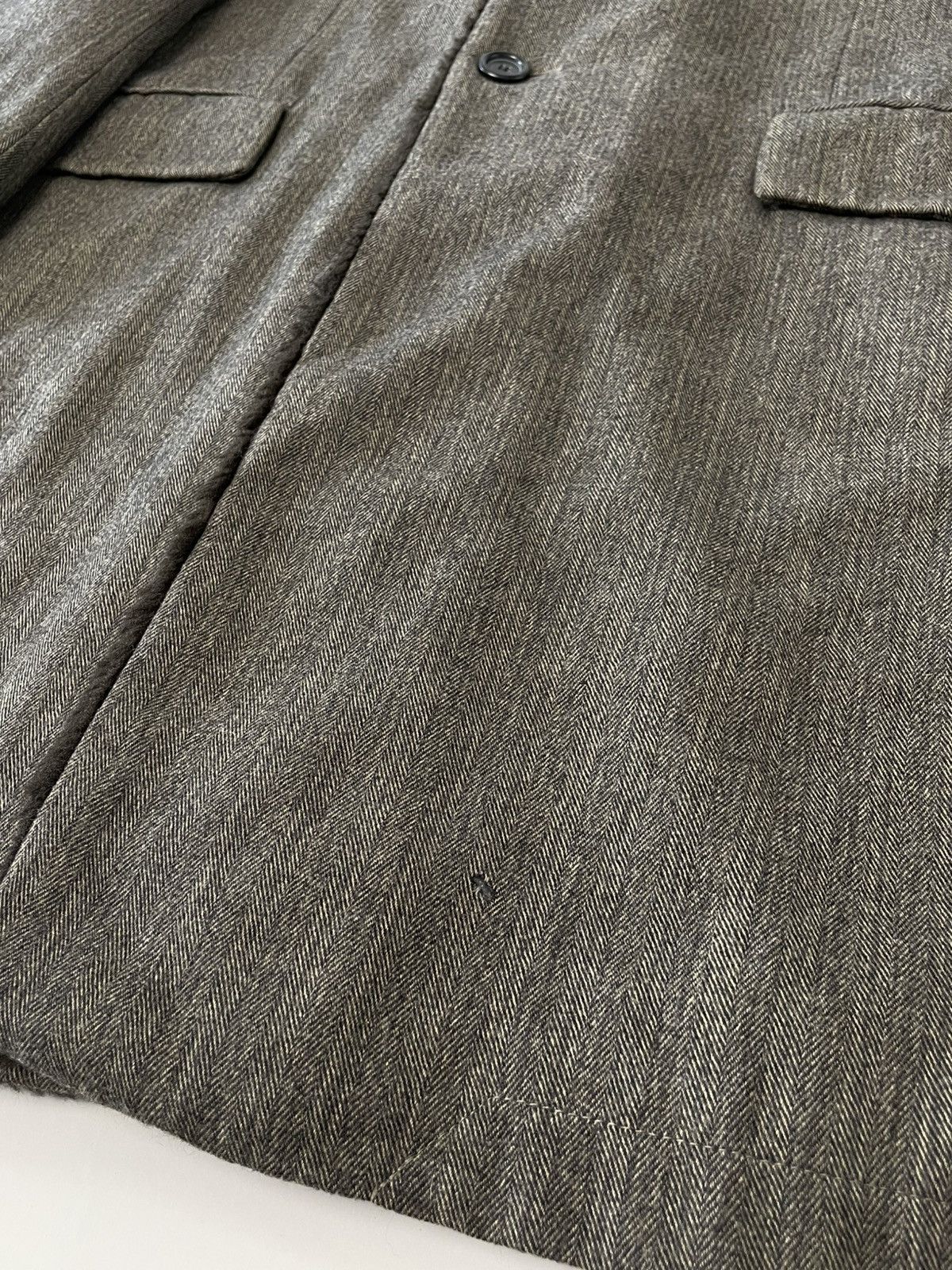 Dries Van Noten Vintage 90s Dries Van Noten Brown Coat with Fur Size US L / EU 52-54 / 3 - 6 Thumbnail