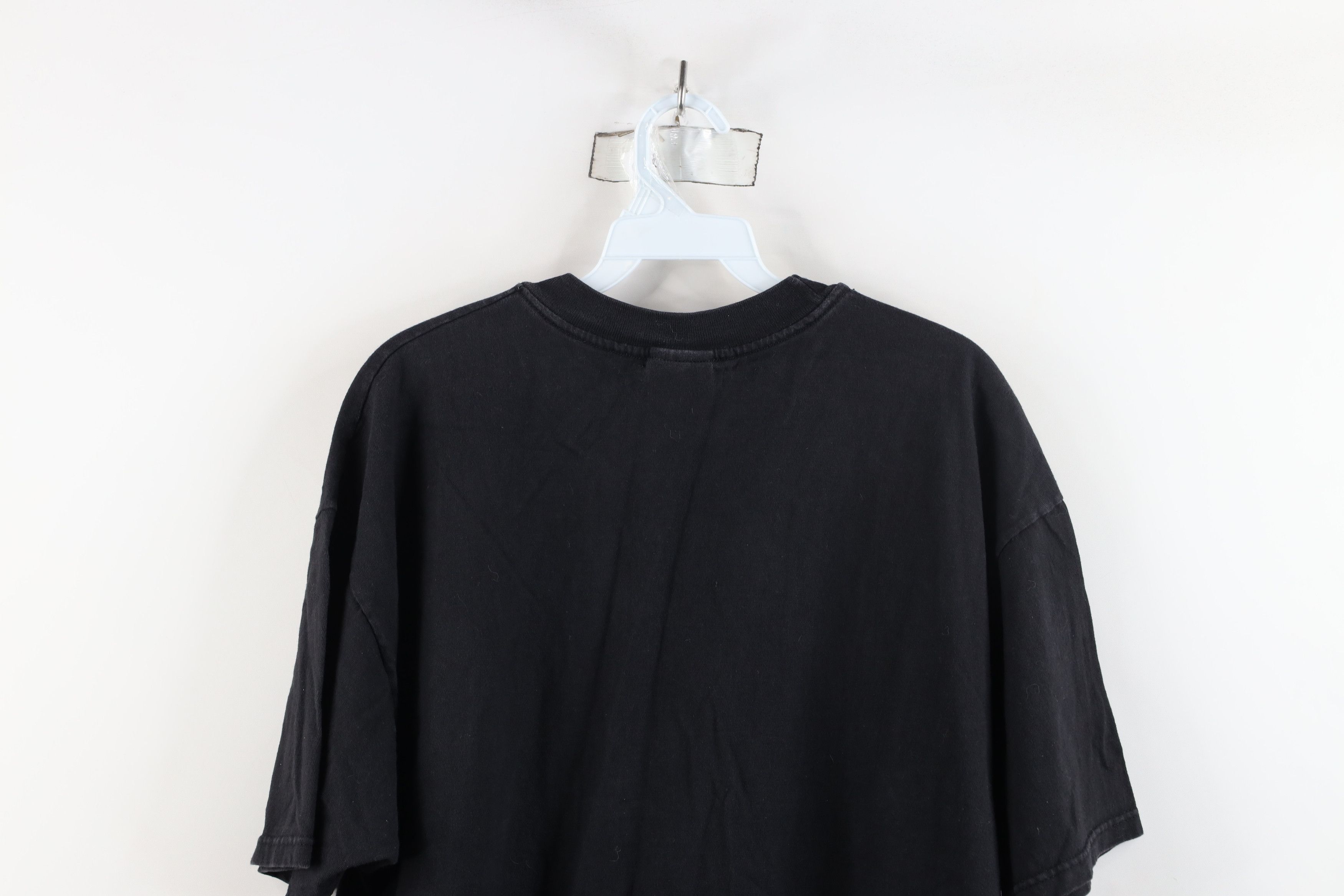 Vintage Vintage 90s Spell Aveda Shampoo Plant Flower T-Shirt Black Size XL / US 12-14 / IT 48-50 - 13 Thumbnail