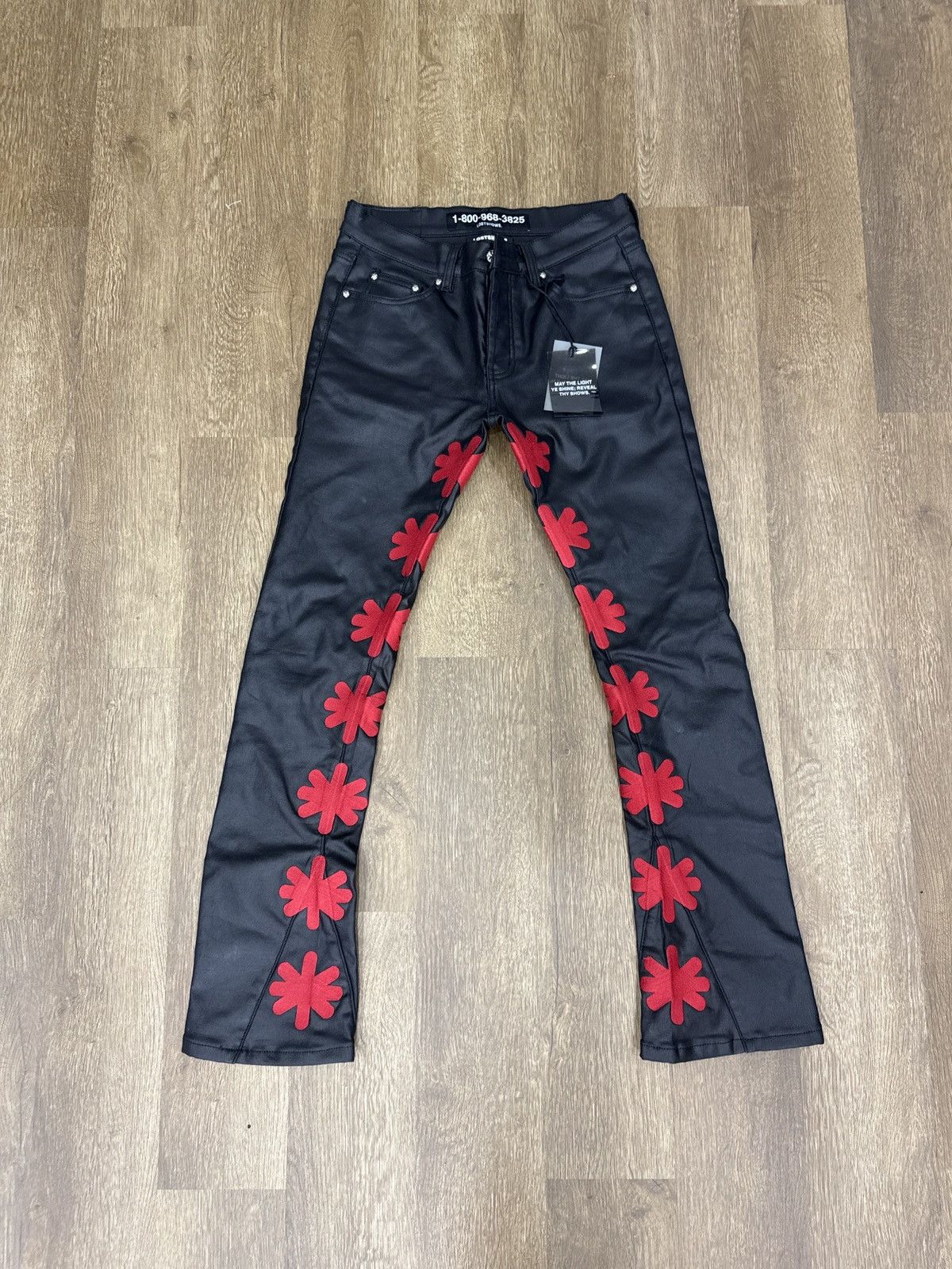 LOSTSHDWS OG WAX PANT (Red) Size US 30 / EU 46 - 1 Thumbnail