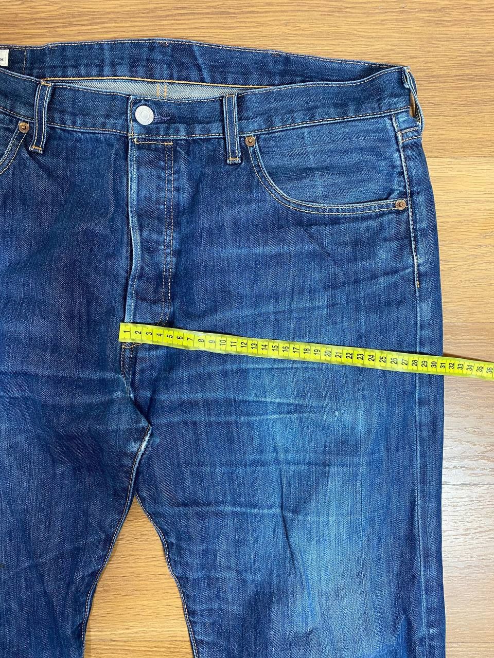 Levi's × Vintage Vintage 90s Levis 501 Orange Tab Jeans Size US 35 - 20 Thumbnail