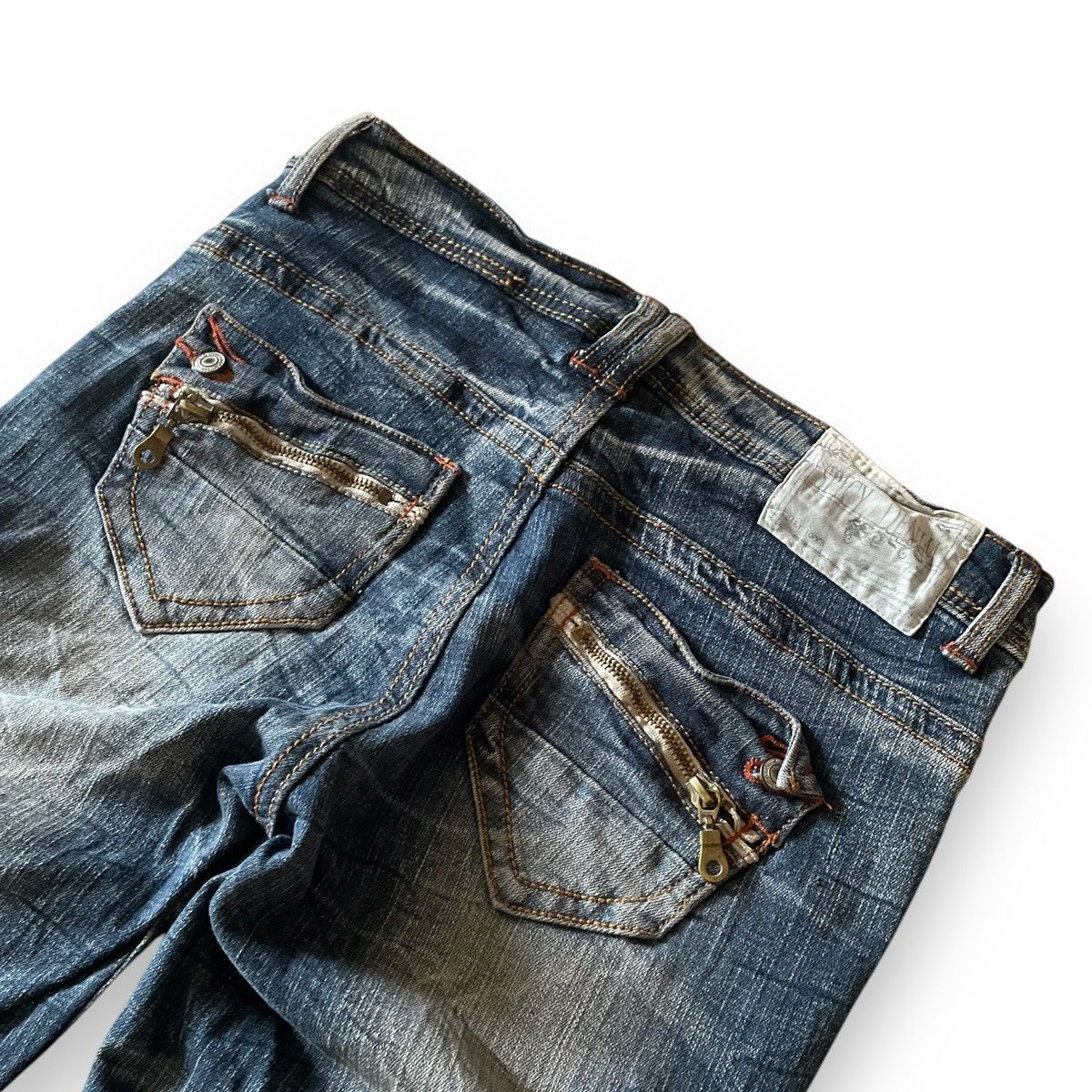 Japanese Brand Vintage Spicy Denim Flared Japanes Brand Size US 29 - 10 Thumbnail