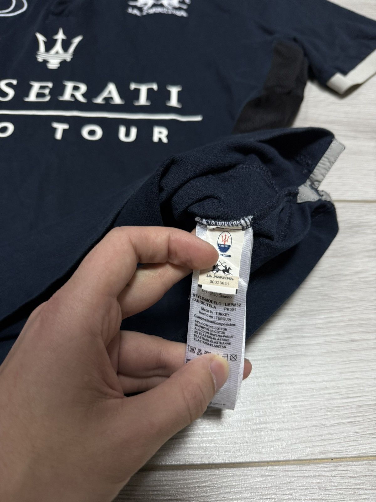 La Martina La Martina Maserati tee shirt polo buttons Size US XL / EU 56 / 4 - 4 Thumbnail