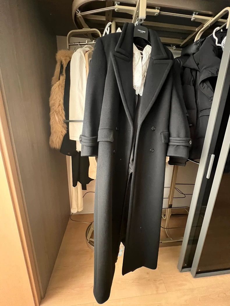 Saint Laurent Paris saint laurent fall 2023 oversized coat-2507 Size US L / EU 52-54 / 3 - 1 Thumbnail