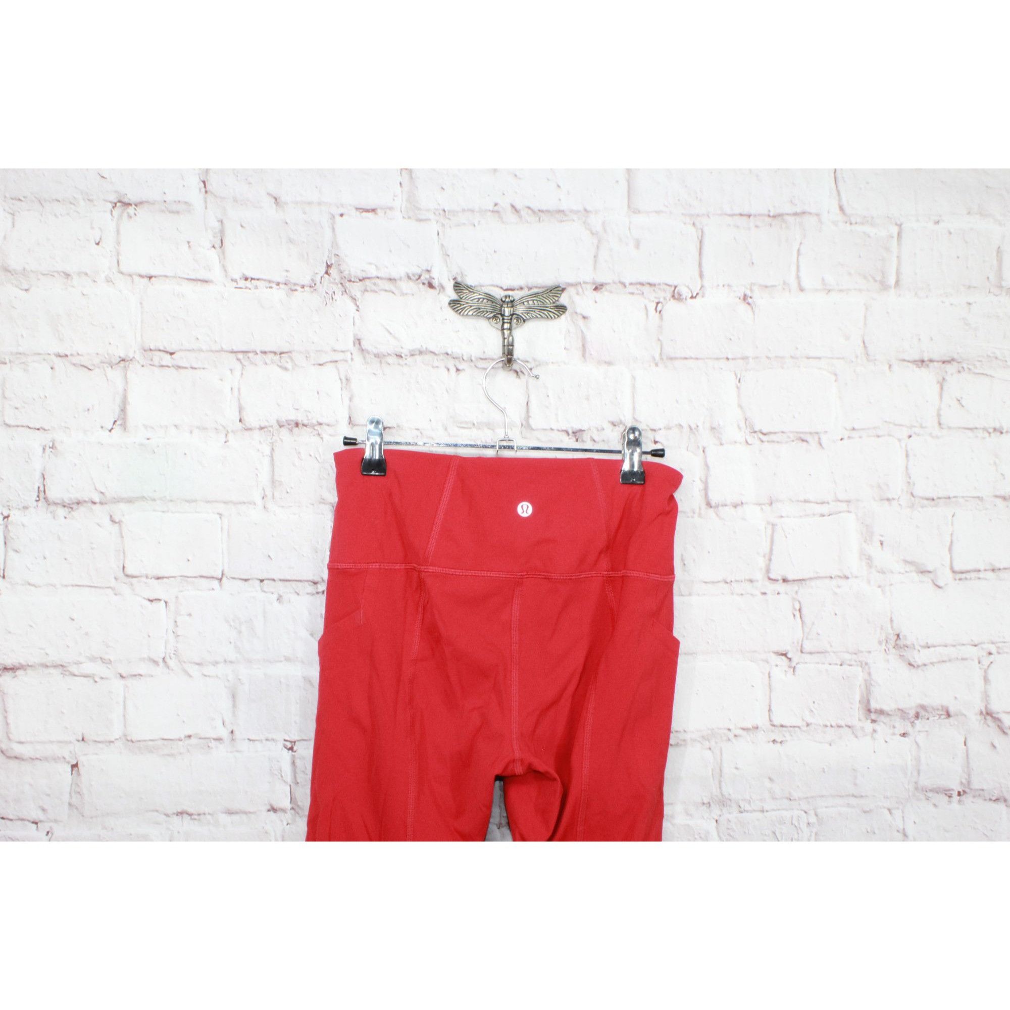 Lululemon Lululemon Women's Seamless Crop Yoga Activewear Tights Size 28" / US 6 / IT 42 - 4 Thumbnail