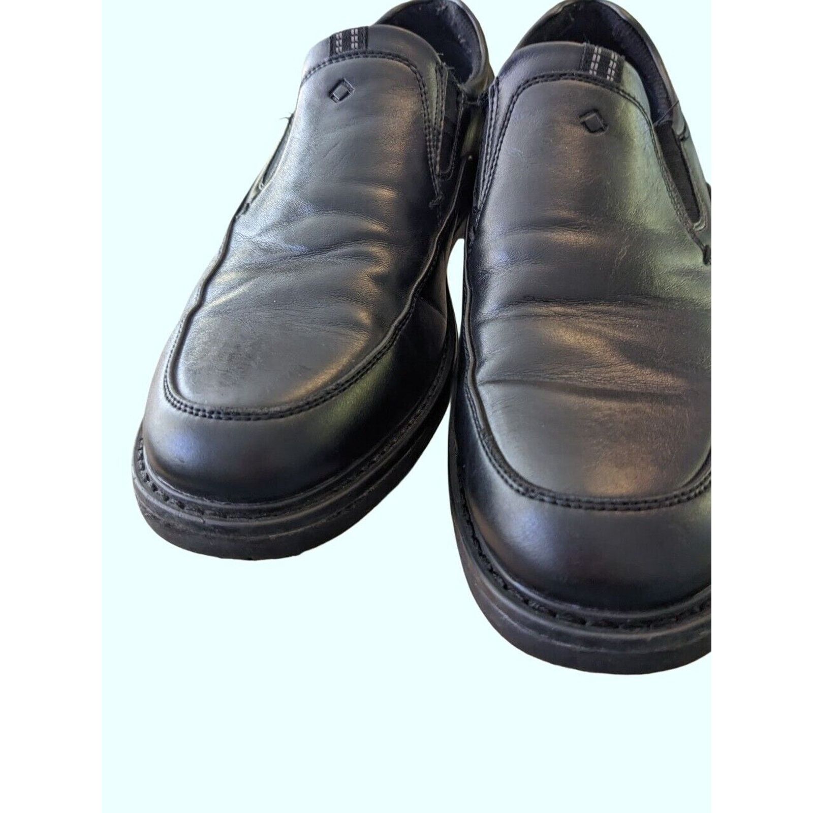 Nunn Bush Nunn Bush Men's Work Slip-On Black Size 8 1/2 Comfort Shoes Size US 8.5 / EU 41-42 - 6 Thumbnail
