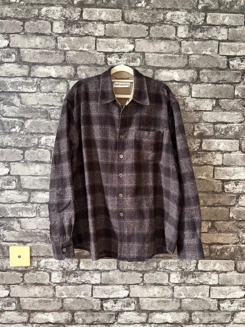 Our Legacy Our Legacy Long Sleeve Plaid Shirt Size US M / EU 48-50 / 2 - 1 Thumbnail