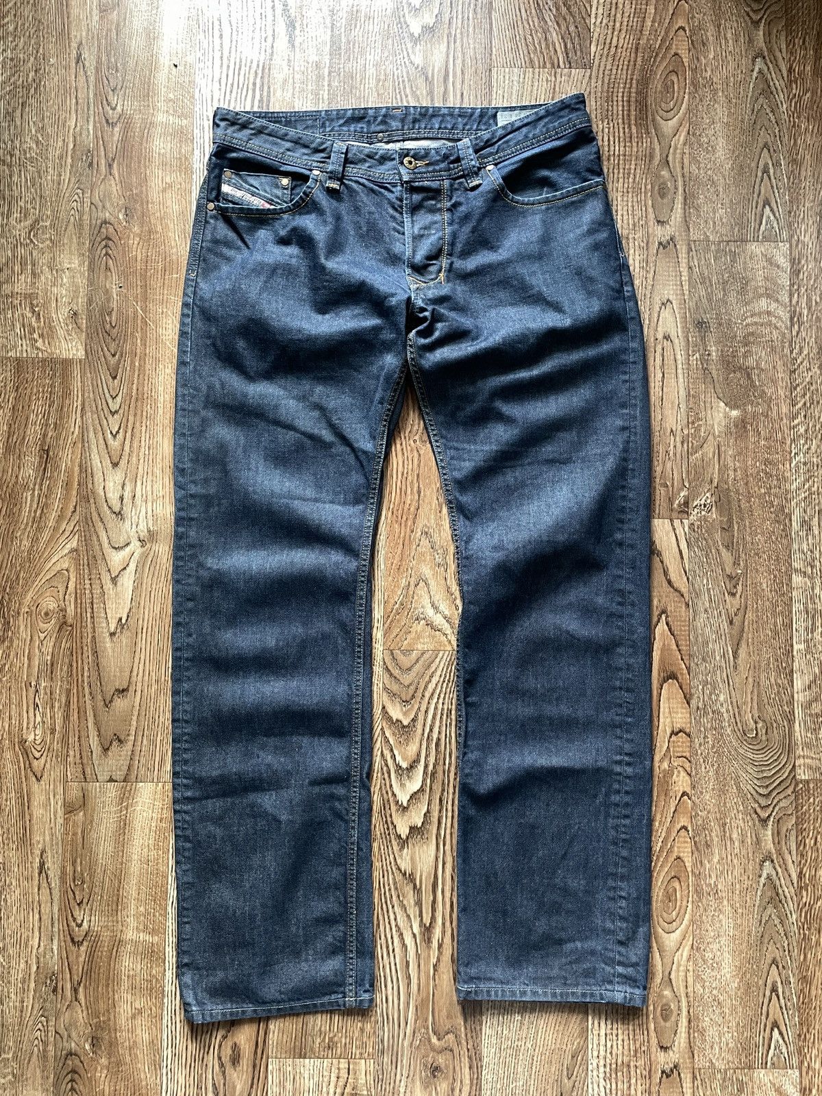 Diesel Vintage Diesel Larkee Blue Wash Distressed Loose Jeans Size US 34 / EU 50 - 6 Thumbnail