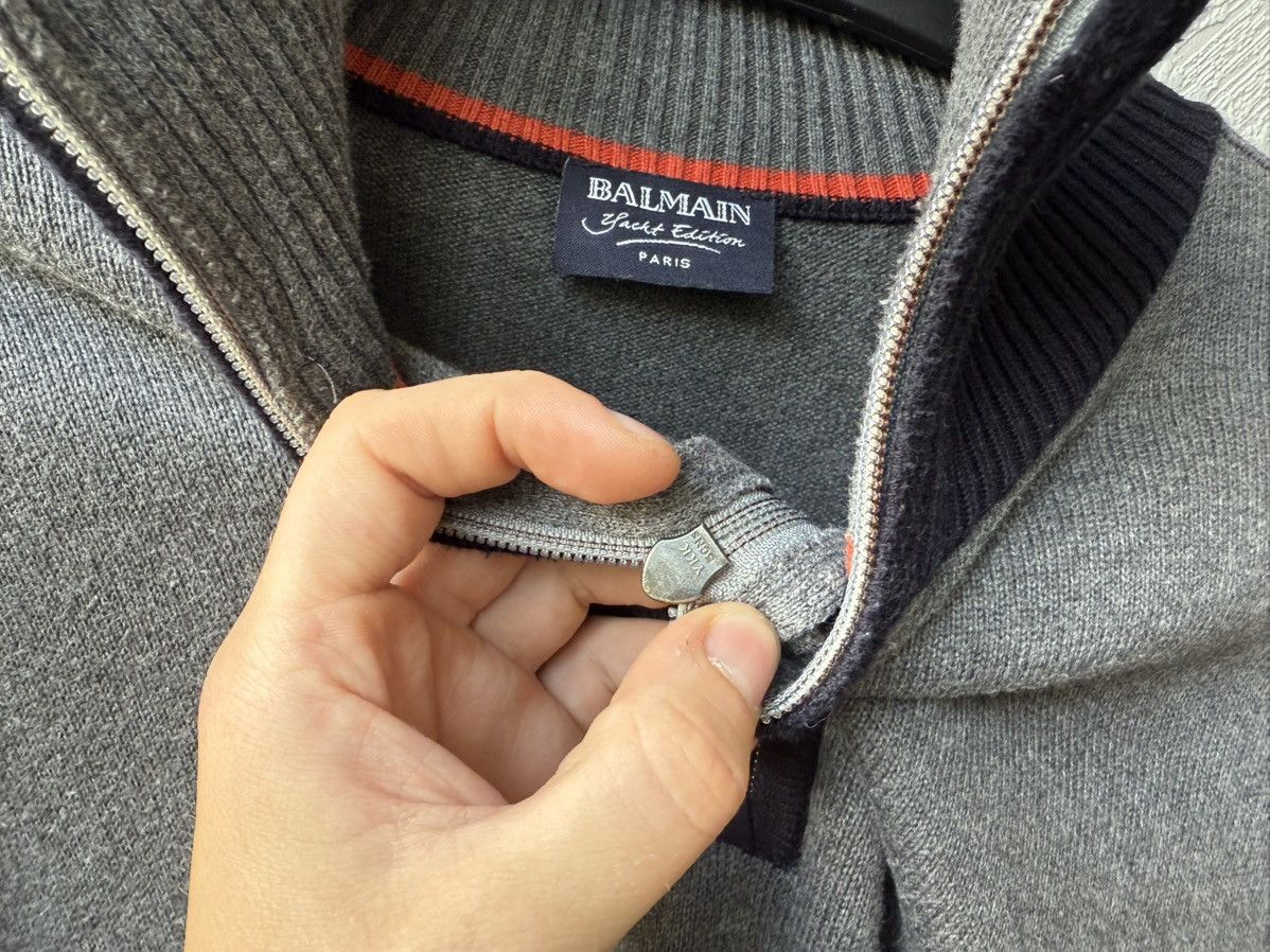 Balmain Balmain Yacht Edition Zip Sweater Size US M / EU 48-50 / 2 - 8 Thumbnail
