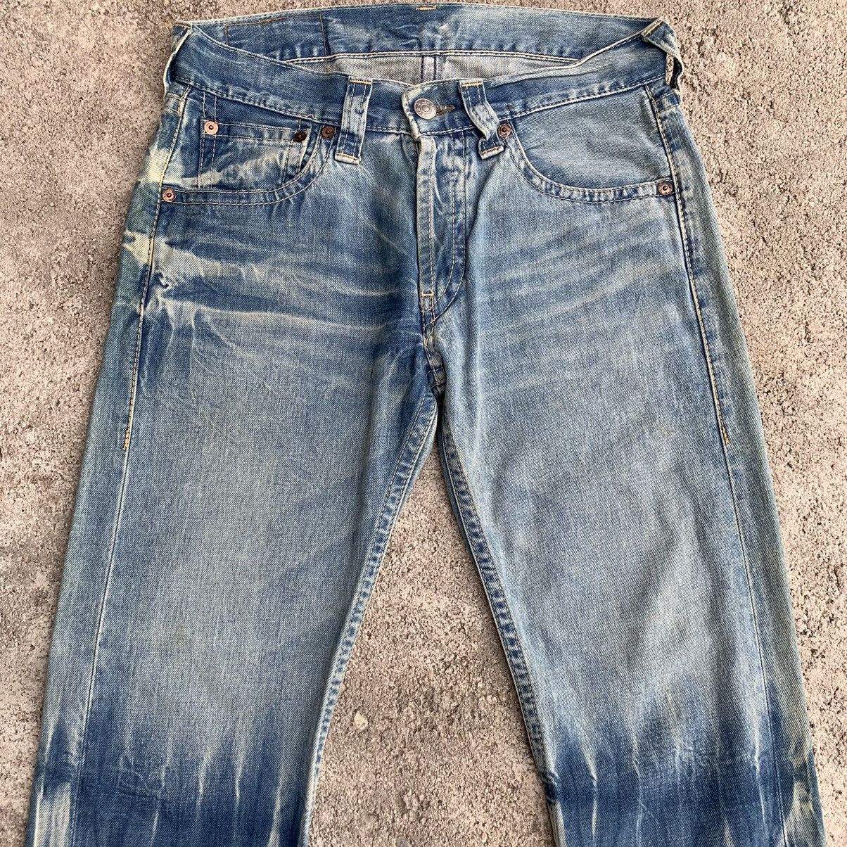 Japanese Brand Vintage Levis 901 Rework Cropped Custom Denim Pants W32 Size US 32 / EU 48 - 3 Thumbnail