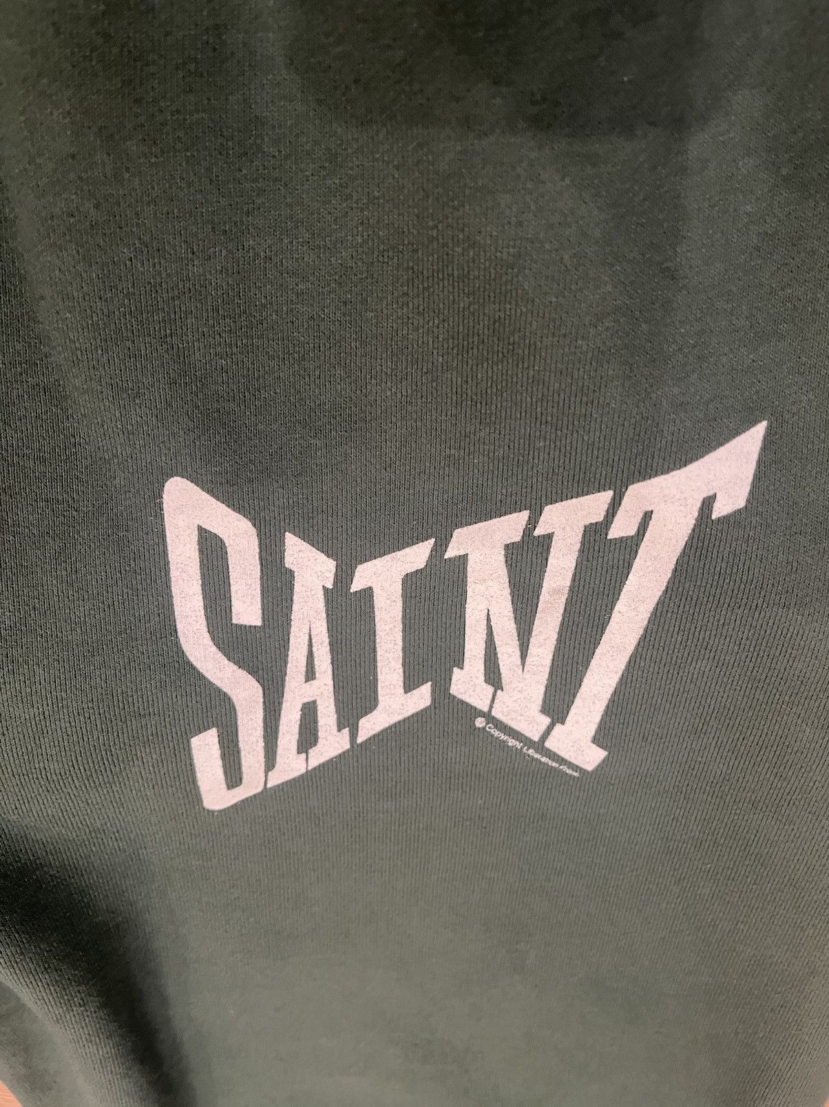 Saint Michael RIBON SAINT SWEAT PANT - GREEN Size US 33 - 3 Thumbnail