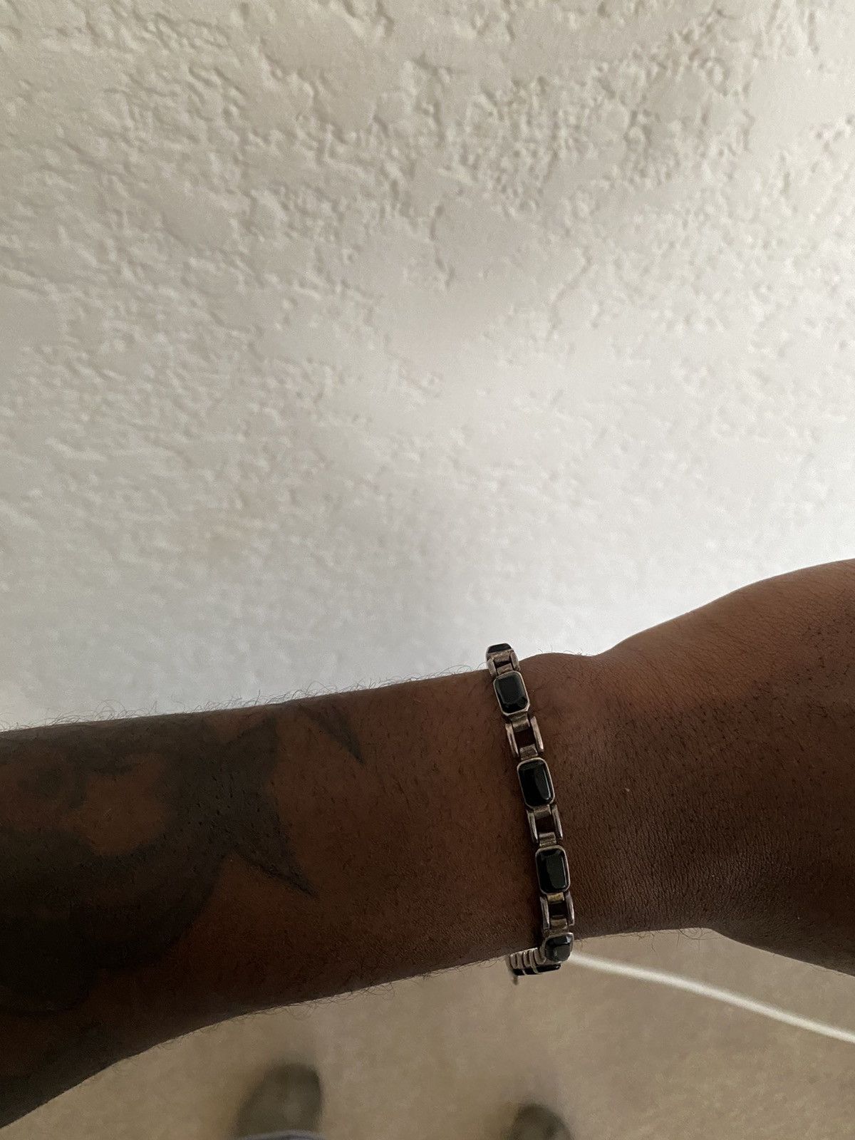 Vintage Silver bracelet Size ONE SIZE - 3 Thumbnail